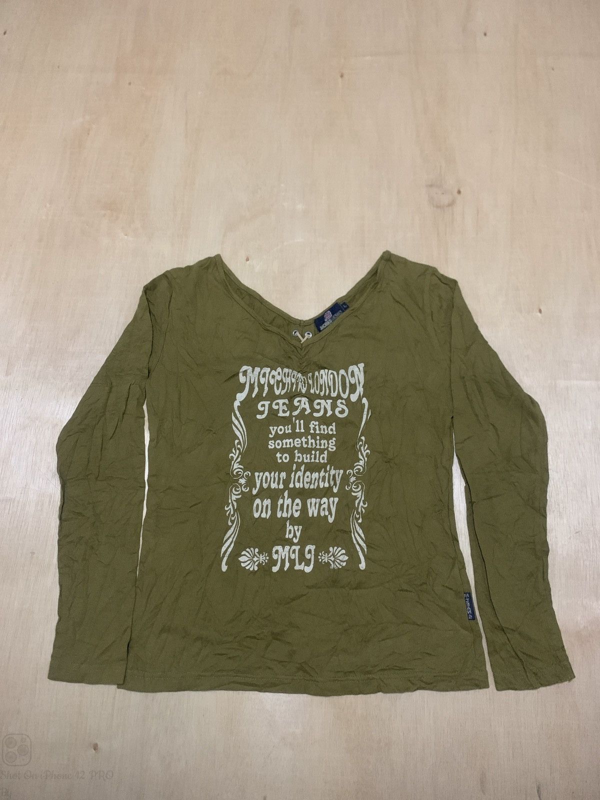 If Six Was Nine × Japanese Brand × Michiko Koshino London Y2k Michiko London Jeans Laced Ifsixwasnine Style Size L / US 10 / IT 46 - 1 Thumbnail