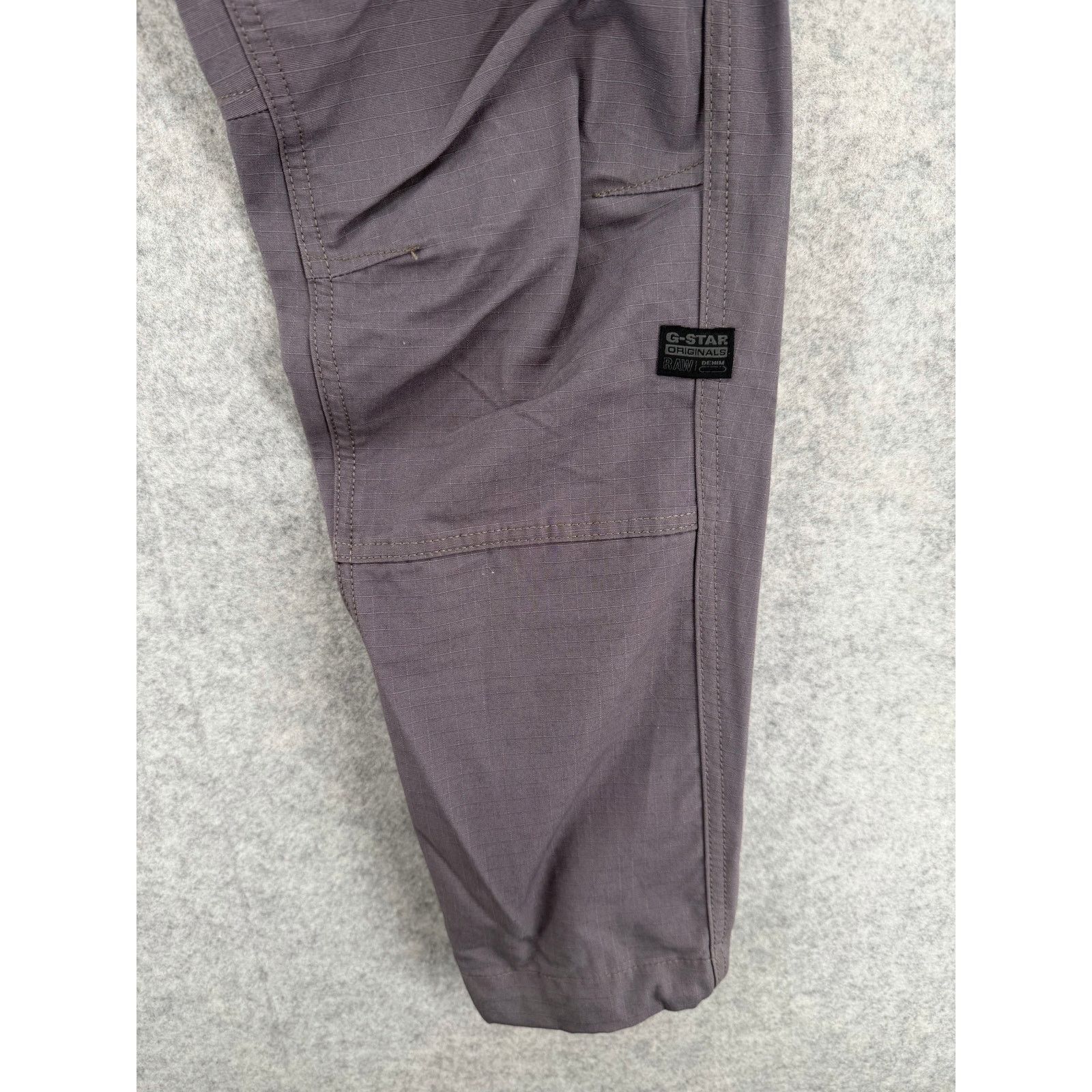 G-Star NWT G-Star RAW Rabbit Rovic Zip 3D Tapered Gray Cargo Pants Size US 30 / EU 46 - 8 Thumbnail