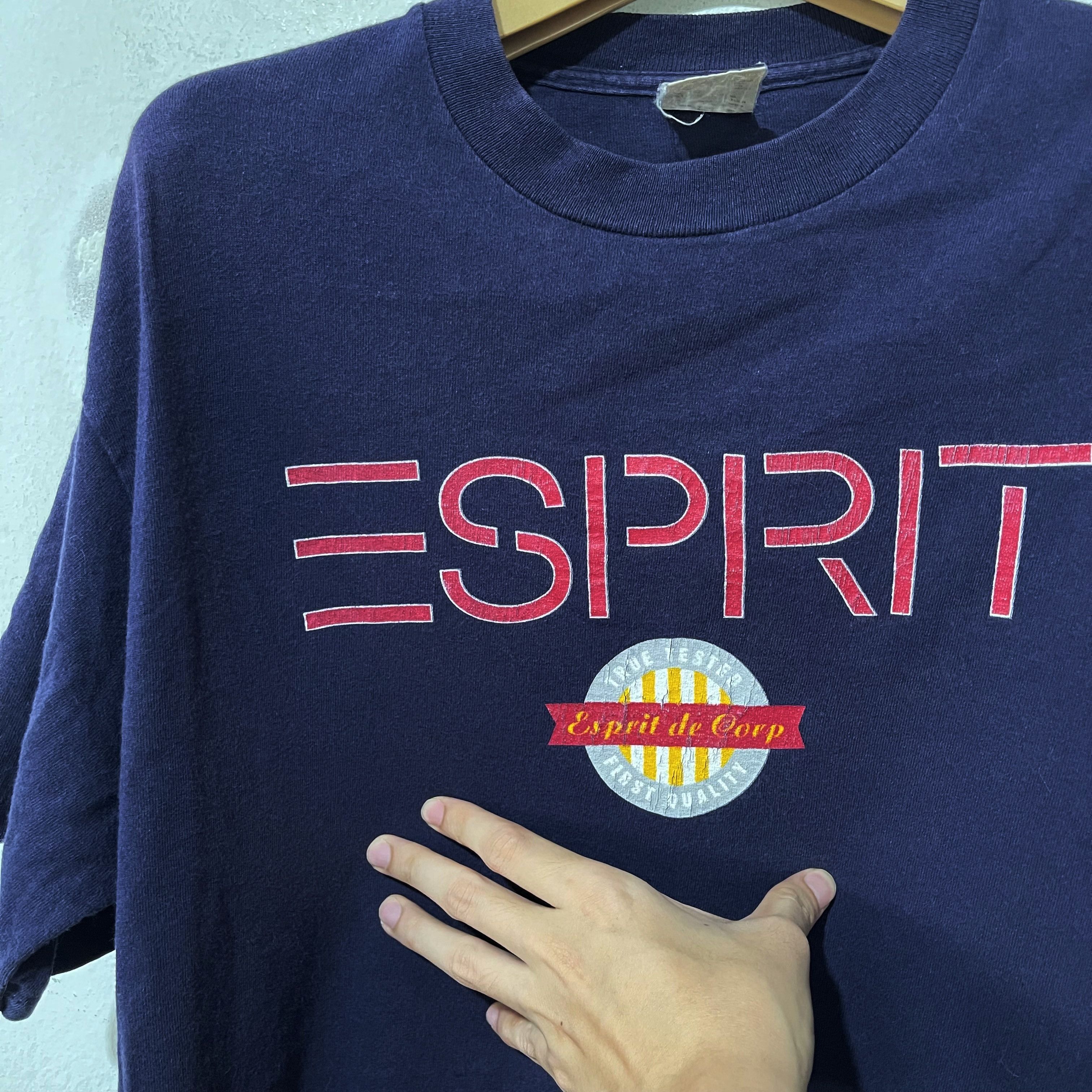 Esprit Vintage 90s Esprit T-Shirt Size US M / EU 48-50 / 2 - 2 Thumbnail