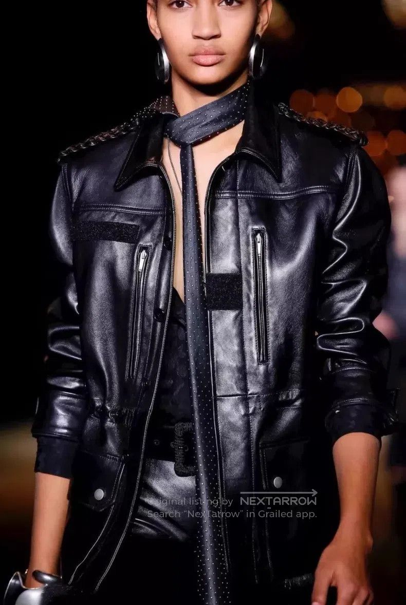 Saint Laurent Paris Saint Laurent Paris Sheepskin Hunting Jacket Size XS / US 0-2 / IT 36-38 - 9 Thumbnail