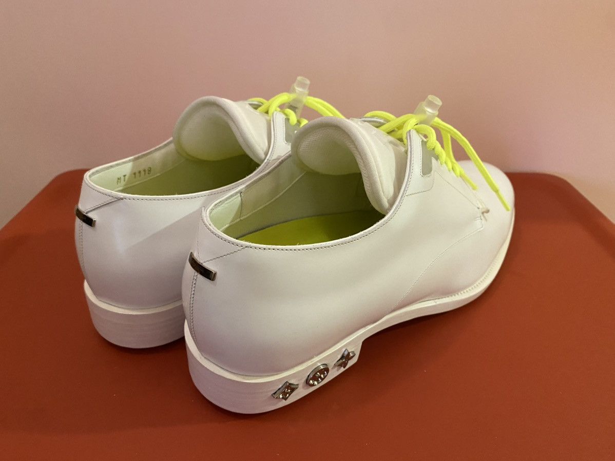 Louis Vuitton Louis Vuitton 2019 white leather derby 8 Size US 9 / EU 42 - 4 Thumbnail
