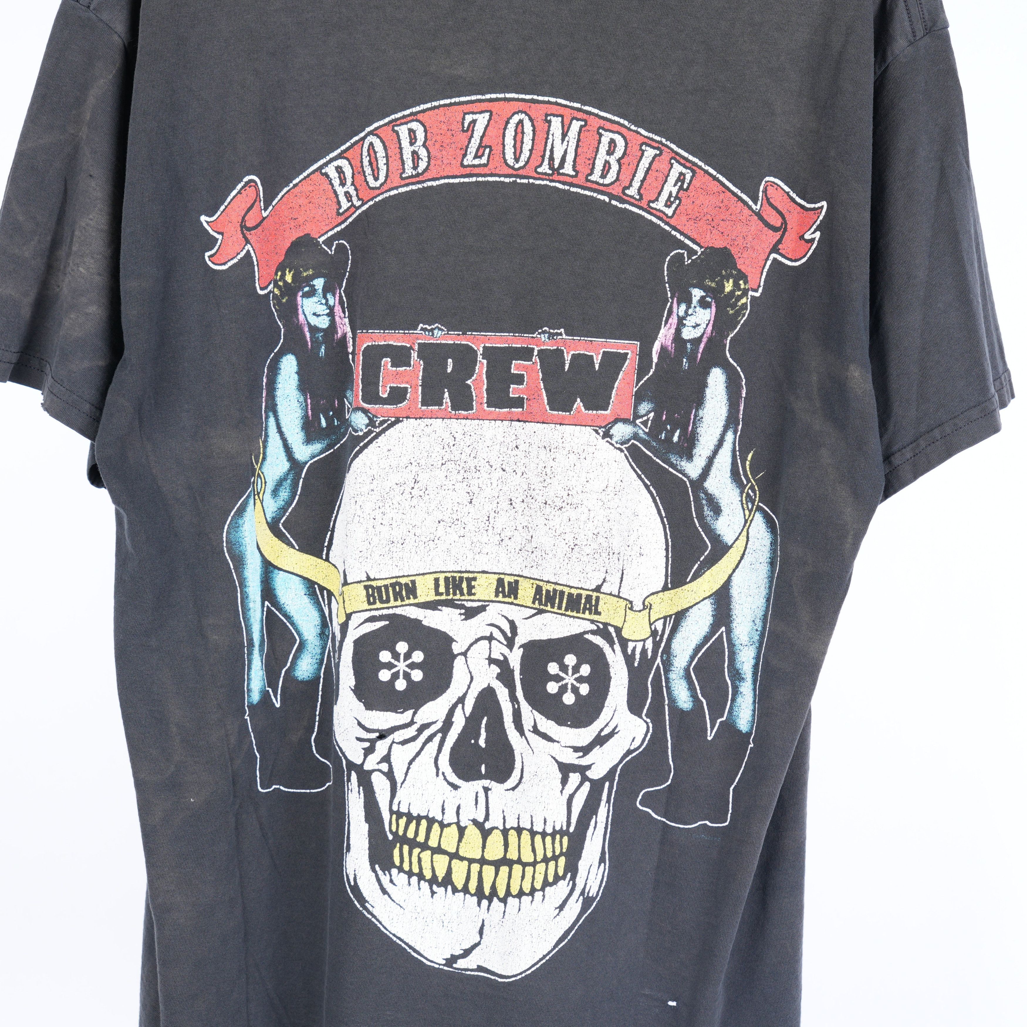 Vintage VINTAGE ROB ZOMBIE THRASHED DRAGULA TEE Size US L / EU 52-54 / 3 - 4 Thumbnail