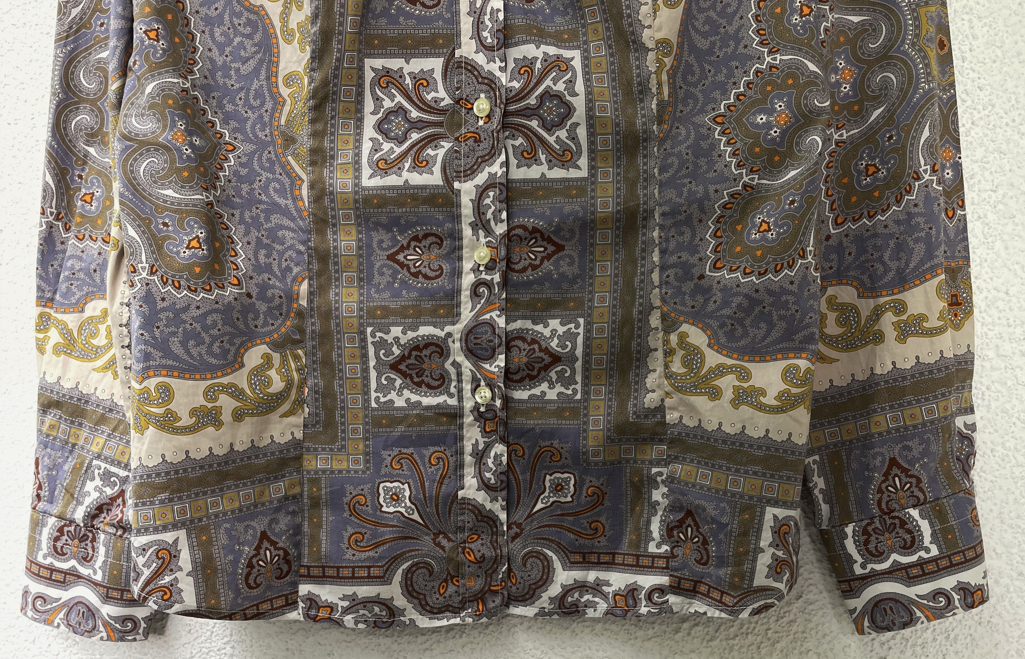 Etro ETRO Women Shirt with Paisley Print Size XL / US 12-14 / IT 48-50 - 4 Thumbnail