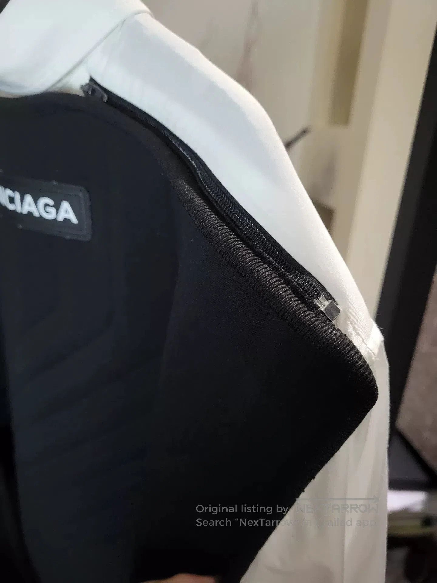 Balenciaga Balenciaga Biker Style Color Block Shirt. Size US S / EU 44-46 / 1 - 4 Thumbnail