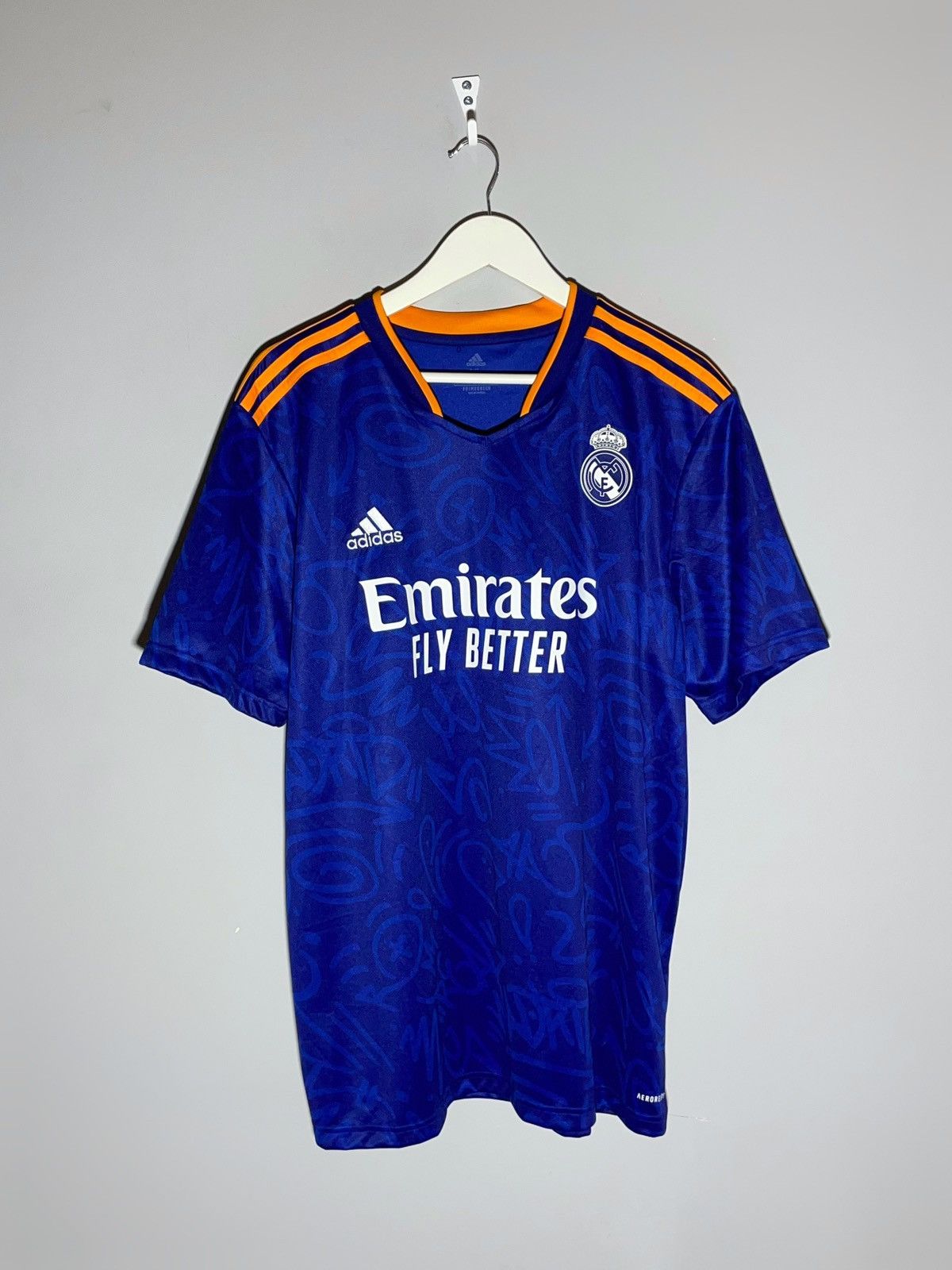 Adidas #20 Vinicius Junior Real Madrid Adidas 2021/22 Away Jersey Size US XL / EU 56 / 4 - 2 Thumbnail