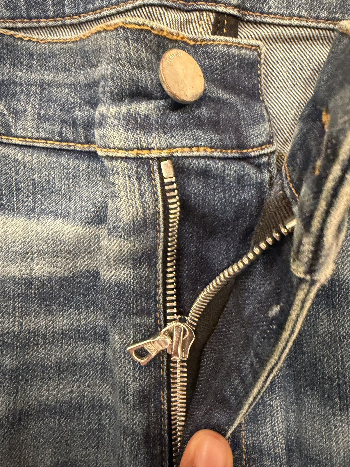 Amiri Amiri Blue MX1 Size US 36 / EU 52 - 4 Thumbnail