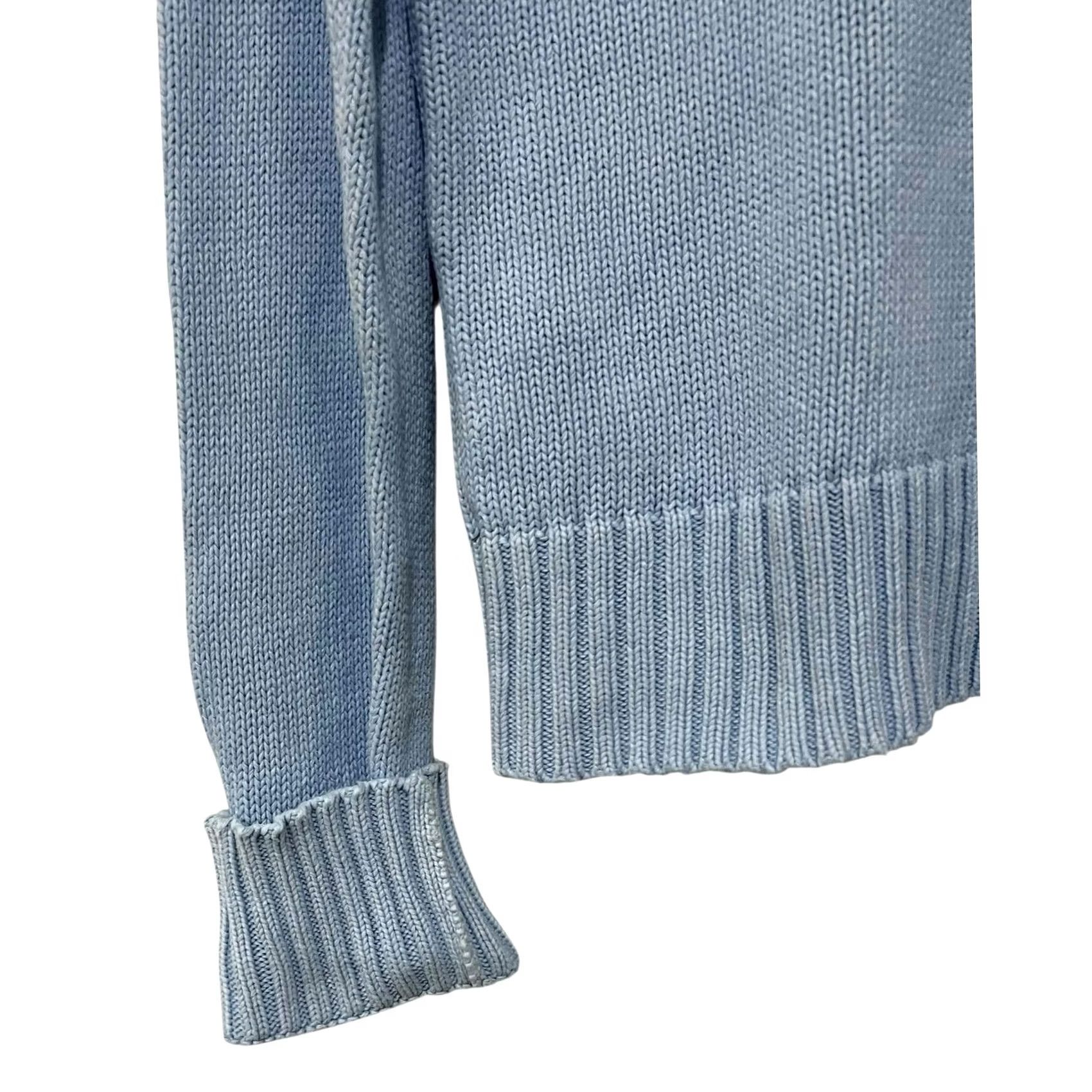 Gap GAP Vintage Crewneck Sweater Mens S Blue Athletic Fit Cotton 90s Y2K Long Sleeve Size US S / EU 44-46 / 1 - 2 Thumbnail