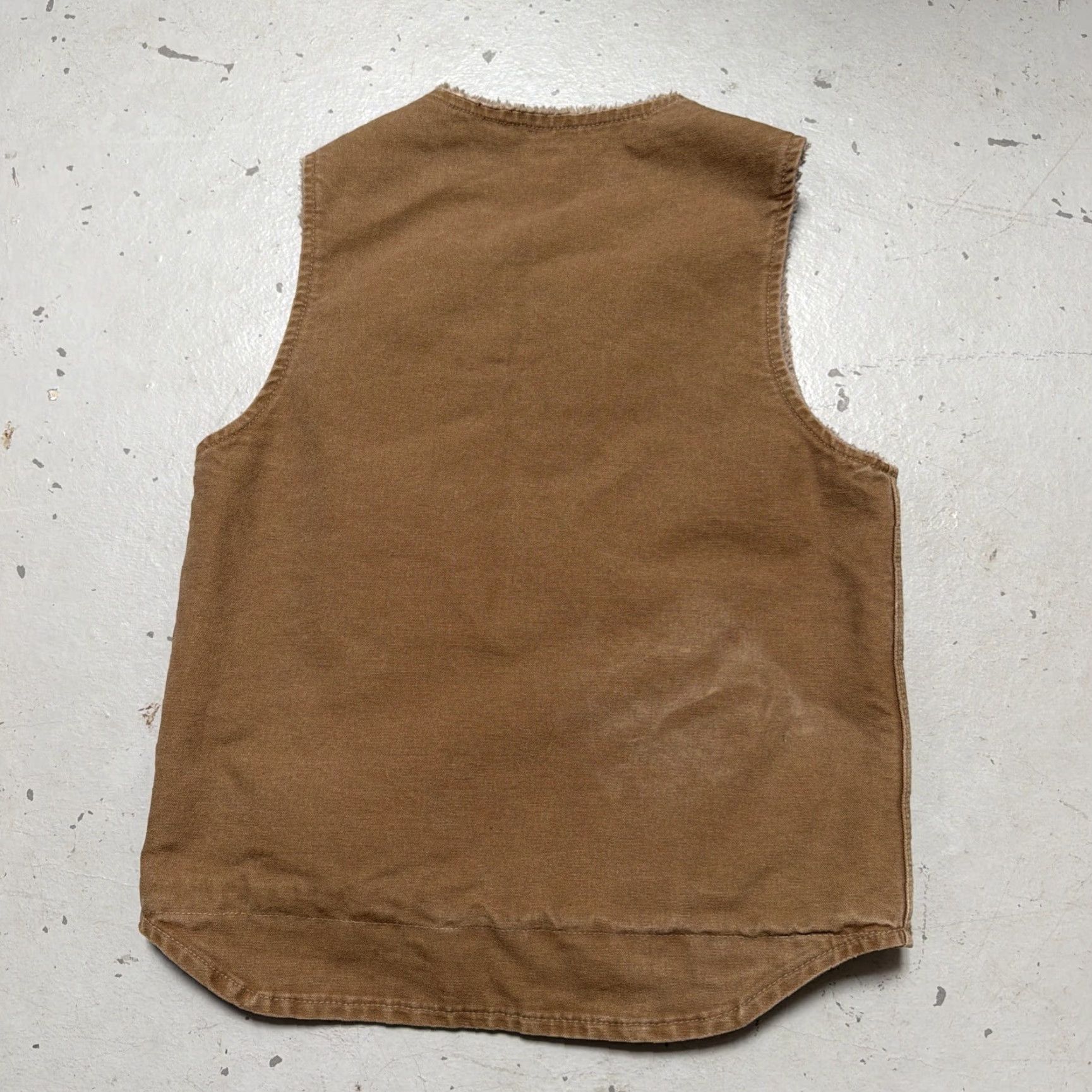 Carhartt Carhartt Vest Shirt Unisex Adults Small Brown Canvas Lined 90s Vintage Workwear V26 FRB Autodesk? Size US S / EU 44-46 / 1 - 5 Thumbnail