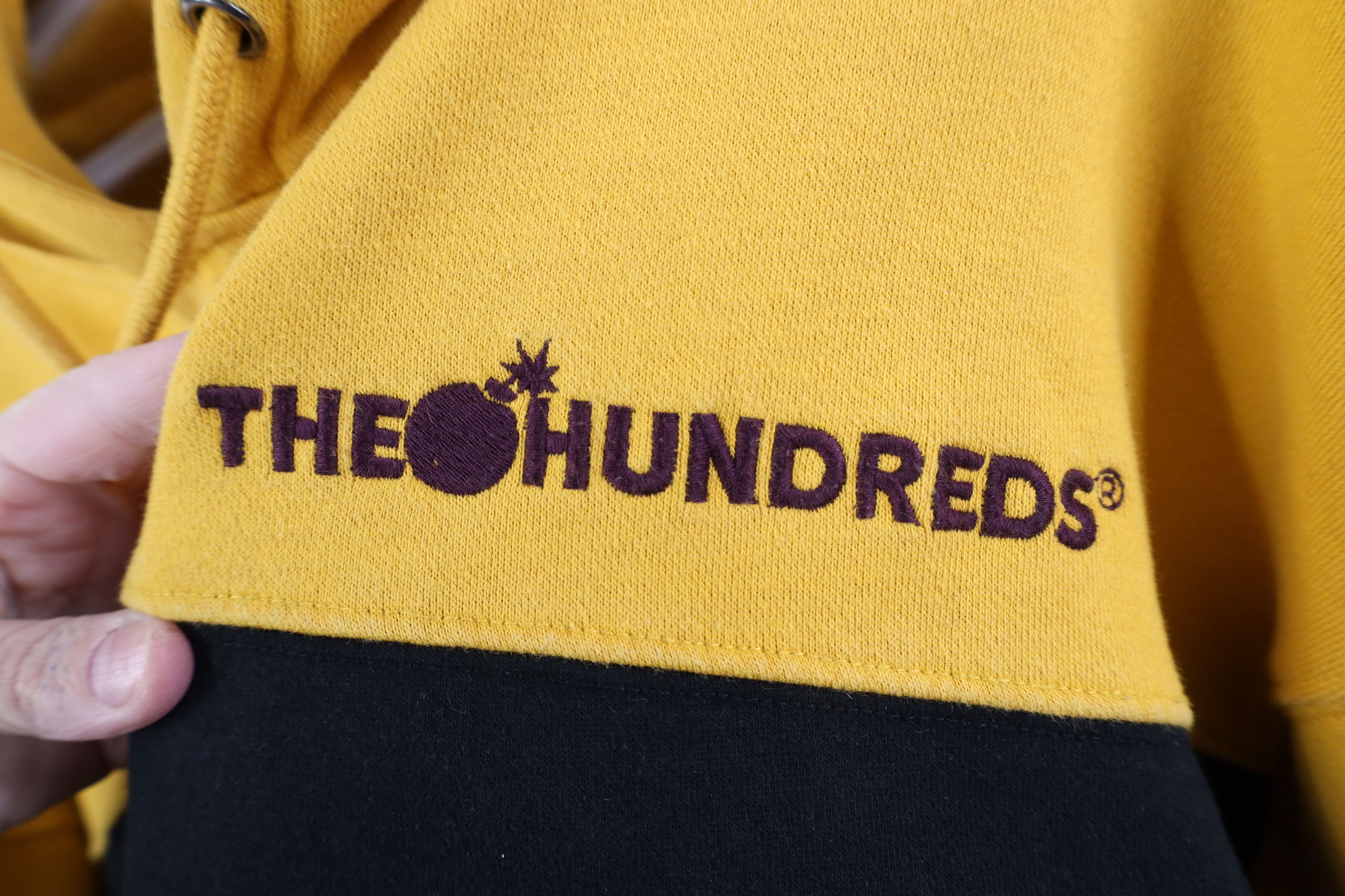 Vintage Vintage Y2K The Hundreds Heavyweight Hoodie Sweatshirt Size US L / EU 52-54 / 3 - 4 Thumbnail