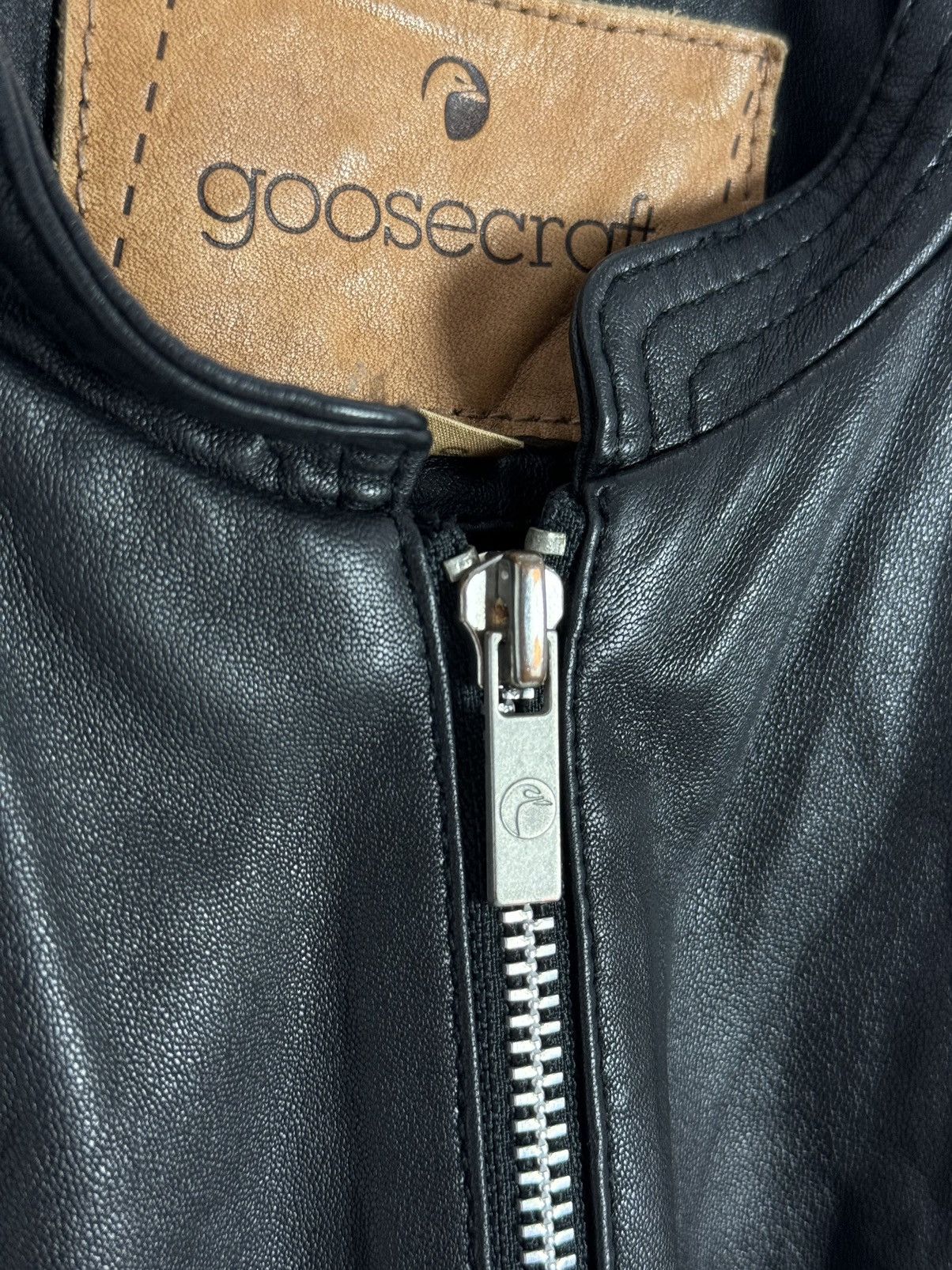 GOOSECRAFT Women’s Goosecraft Leather Jacket Size S / US 4 / IT 40 - 6 Thumbnail