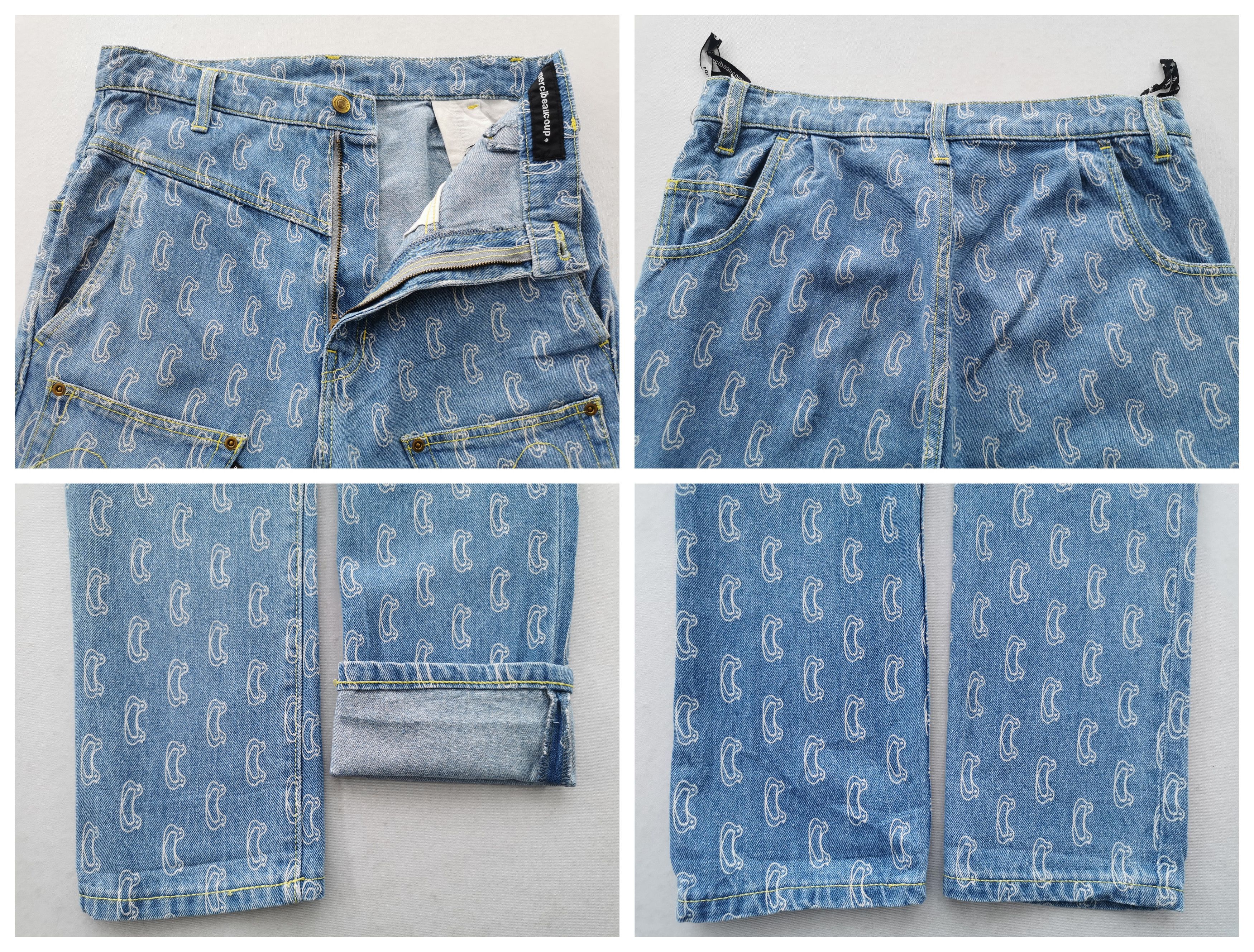Issey Miyake × mercibeaucoup Mercibeaucoup Issey Miyake Monogram Jeans Womens Size 30 Size 30" / US 8 / IT 44 - 8 Thumbnail