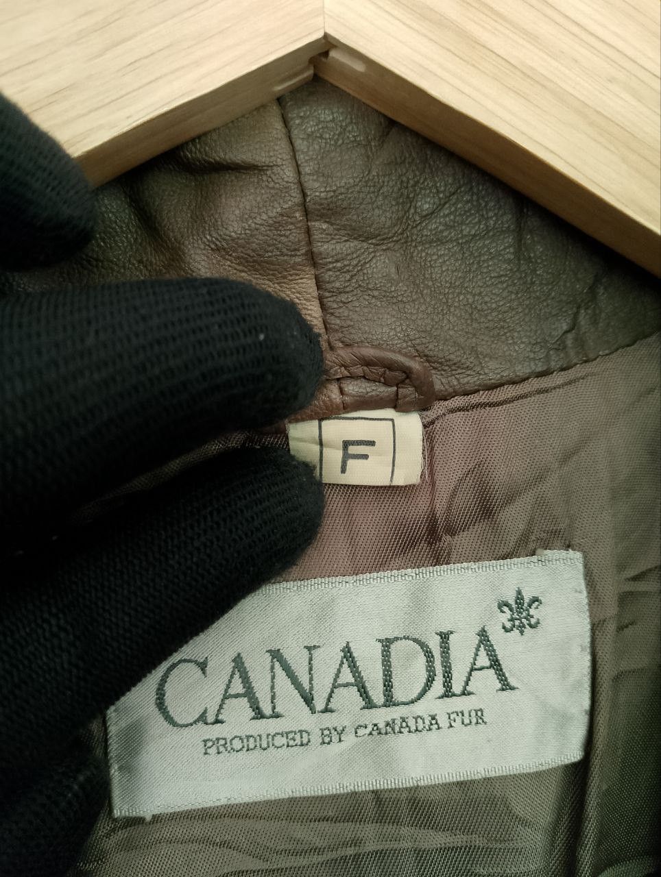 Vera Pelle Vintage VERA PELLE Canadia Echt Leder Real Leather Jacket Size US L / EU 52-54 / 3 - 10 Thumbnail