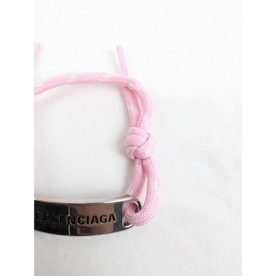 Balenciaga o1rshd1 Q:2 / Size: OS / Plate Bracelet in Pink Size ONE SIZE - 3 Thumbnail