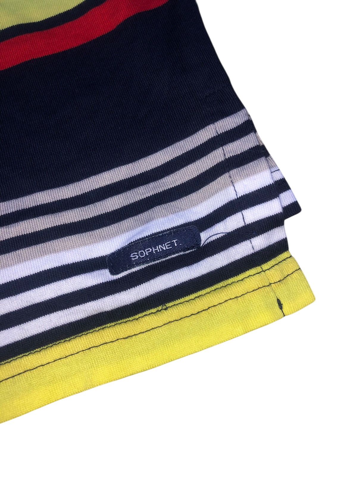Sophnet. 🔥Nice SOPHNET Stripes Polo Shirt Japanese Brand Size US M / EU 48-50 / 2 - 7 Thumbnail
