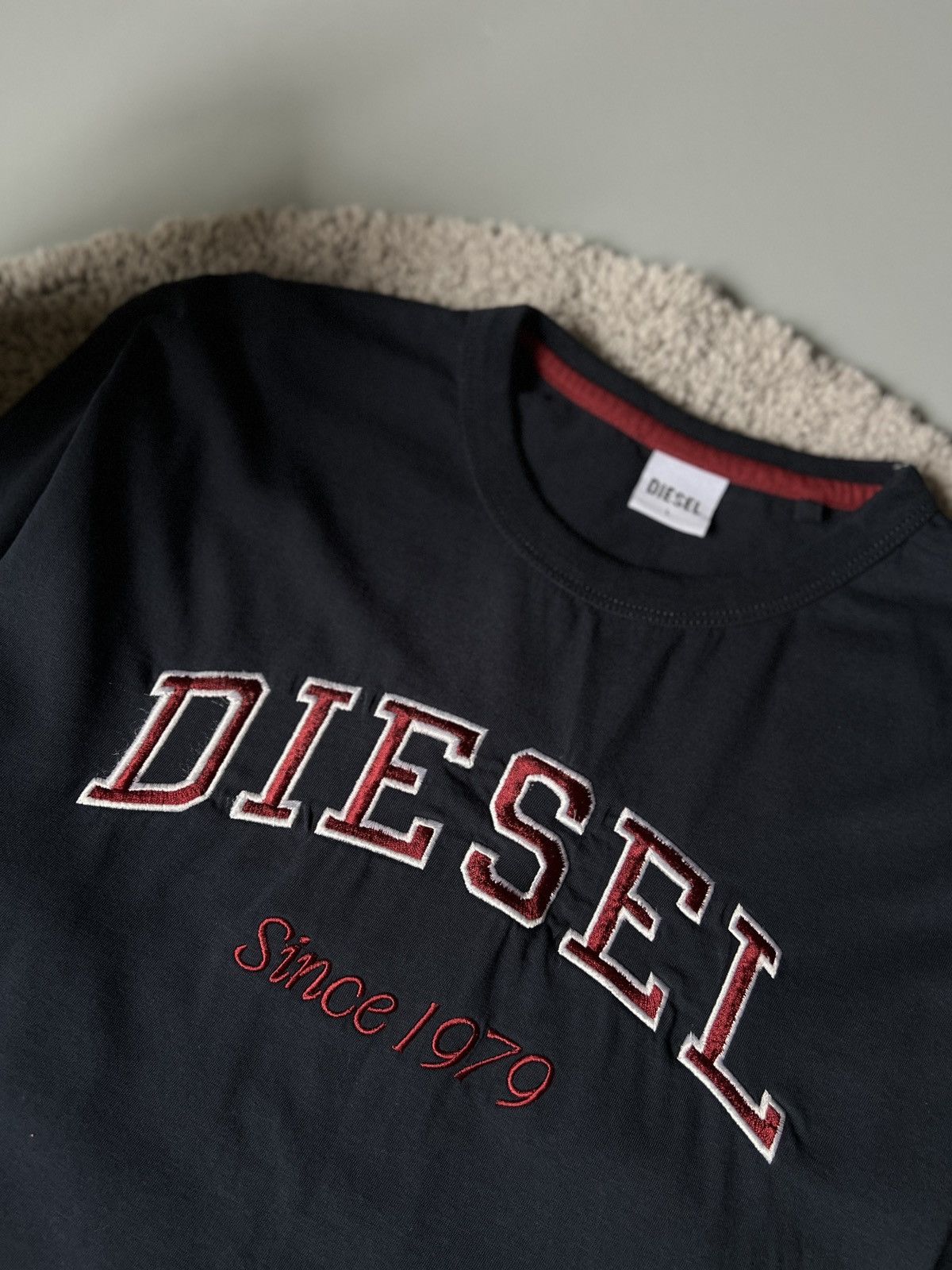 Diesel × Vintage Diesel Big Logo T-Shirt Vintage 90s Size US M / EU 48-50 / 2 - 4 Thumbnail