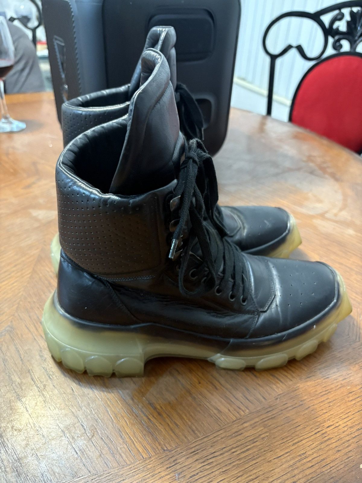 Rick Owens rick owen’s tractor dunks Size US 9 / EU 42 - 2 Thumbnail