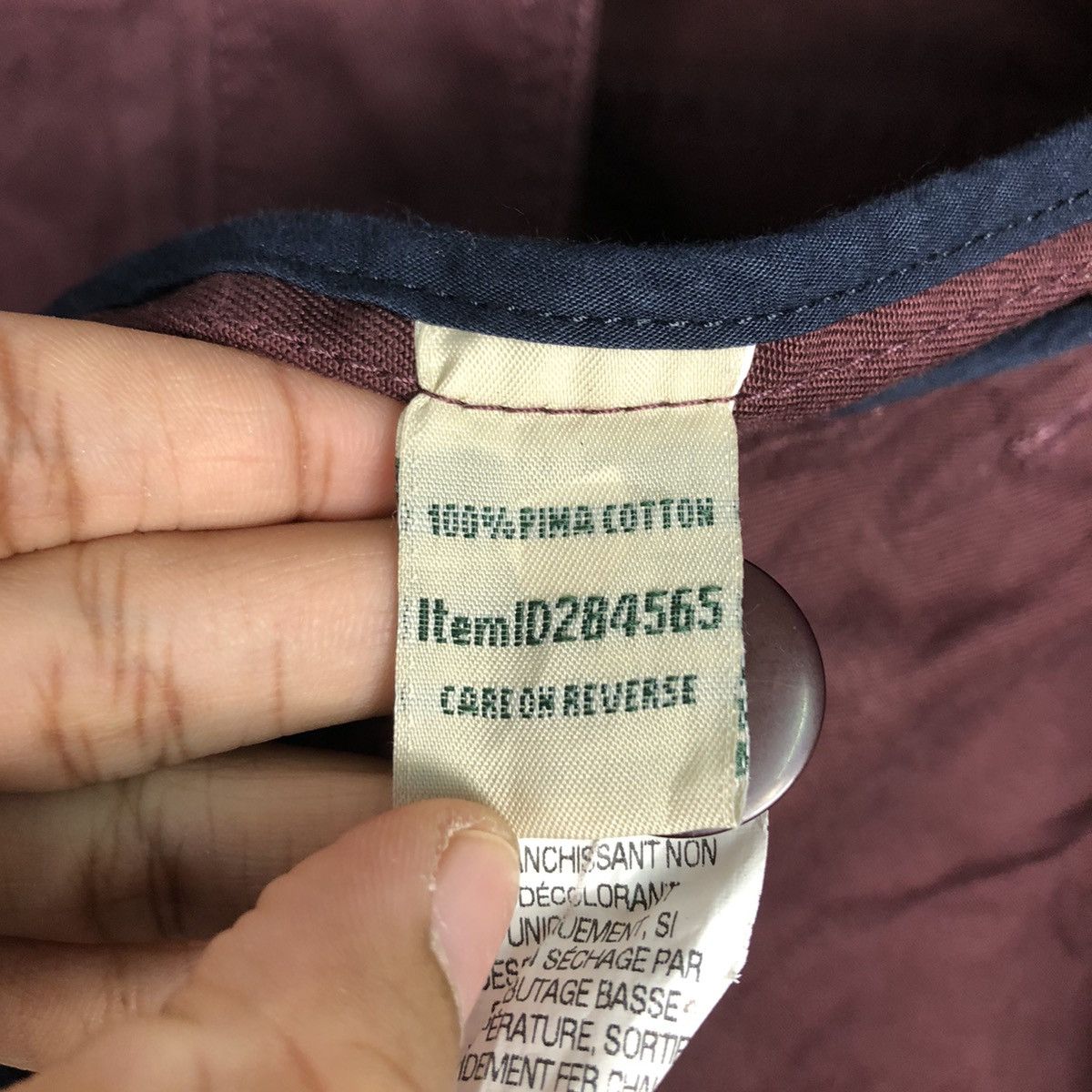 L.L. Bean 📌Rich Purple Chore Work Jacket Duck Canvas L.L.Bean Size US XL / EU 56 / 4 - 19 Thumbnail
