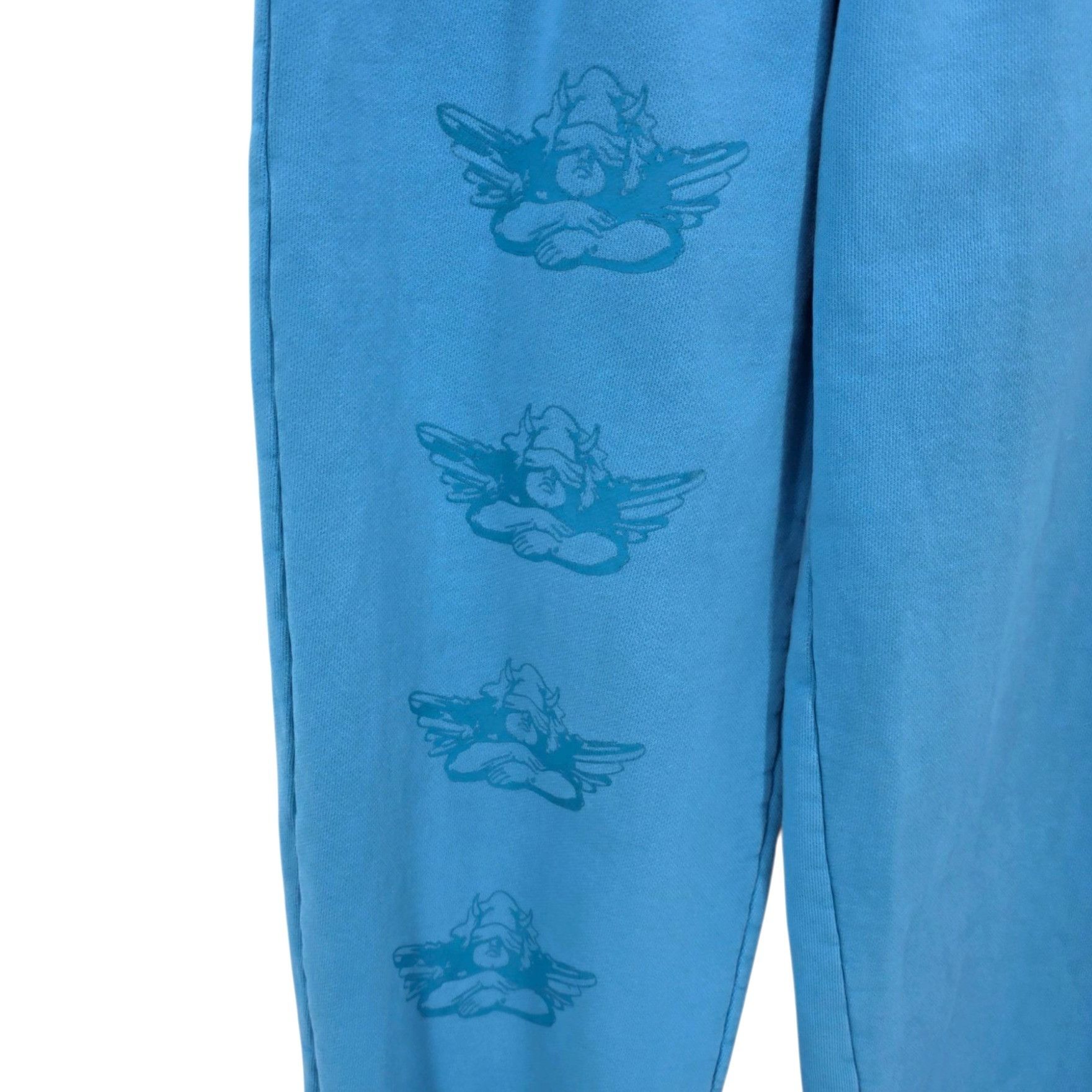 Boys Lie Boys Lie Womens Small Sweatpants Joggers Blue Angel Logo Gra Size 28" / US 6 / IT 42 - 3 Thumbnail