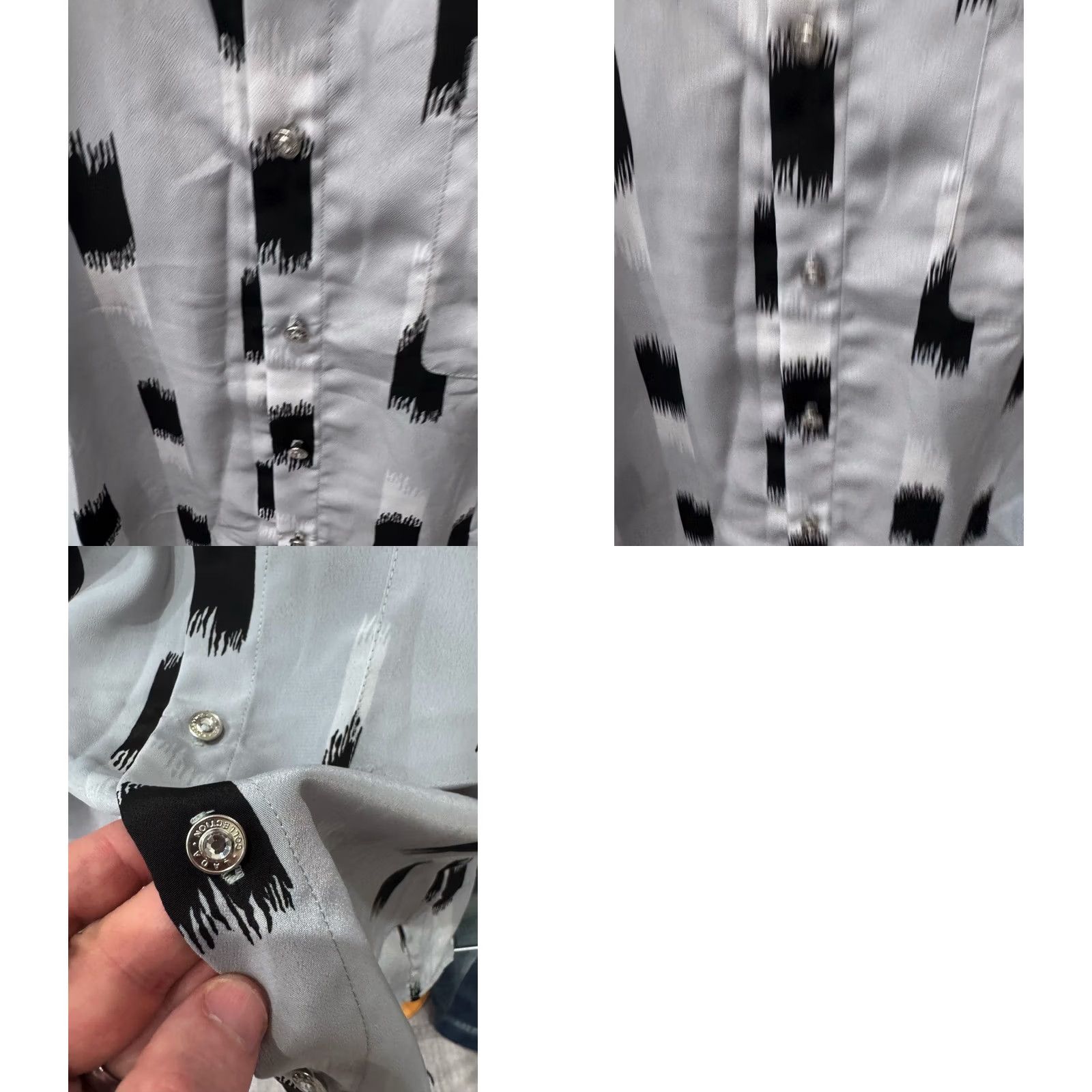 Nique Lava Short Sleeve Button Up Shirt Poly Multicolor Button Up SHIRT M XL Mens Toys? Size US XL / EU 56 / 4 - 8 Thumbnail