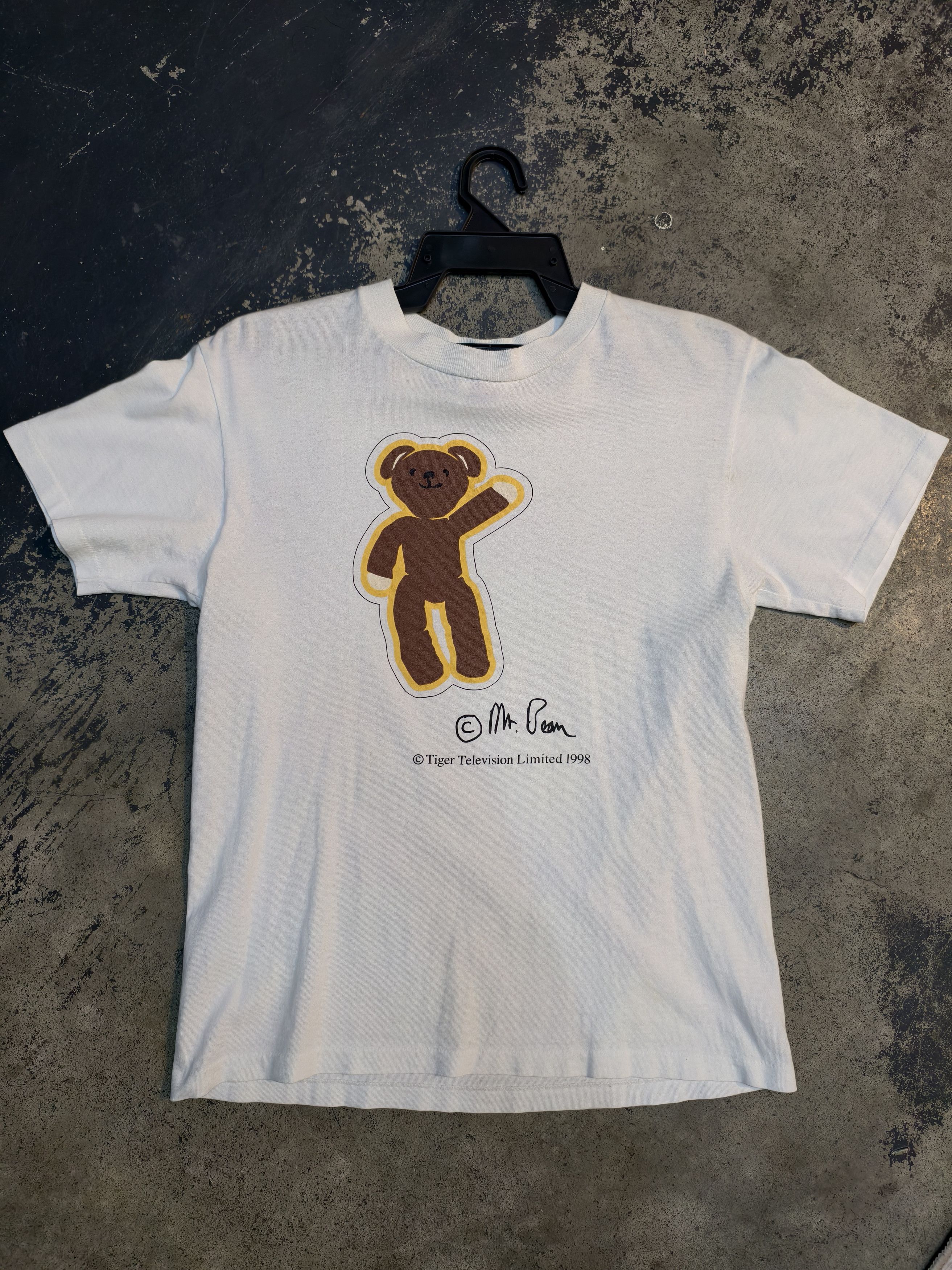 Vintage Vtg Rare 98 Teddy Mr Bean tiger television limited Size US S / EU 44-46 / 1 - 1 Thumbnail