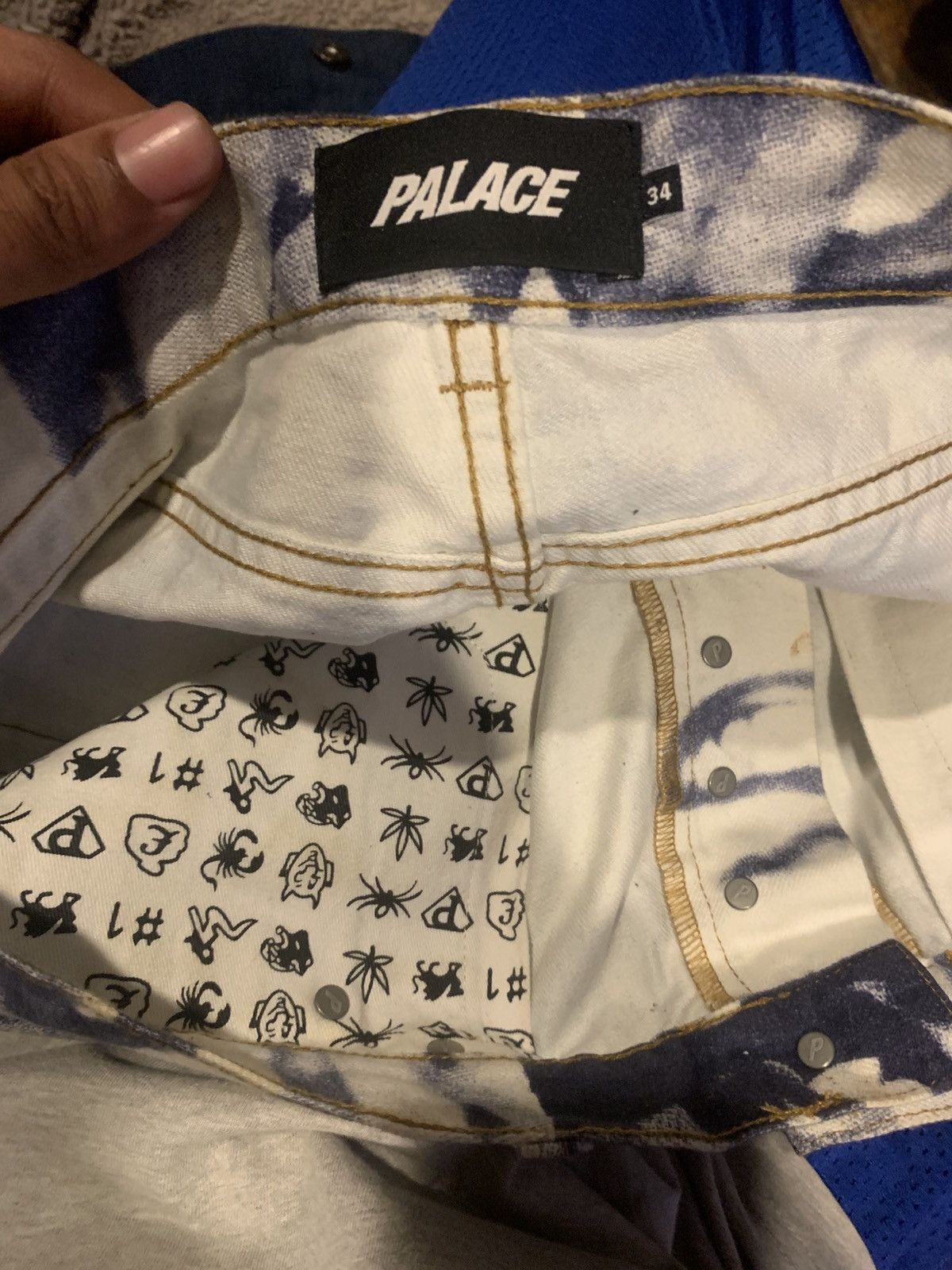 Palace Palace x Mouf Camo Jeans Size US 34 / EU 50 - 3 Thumbnail