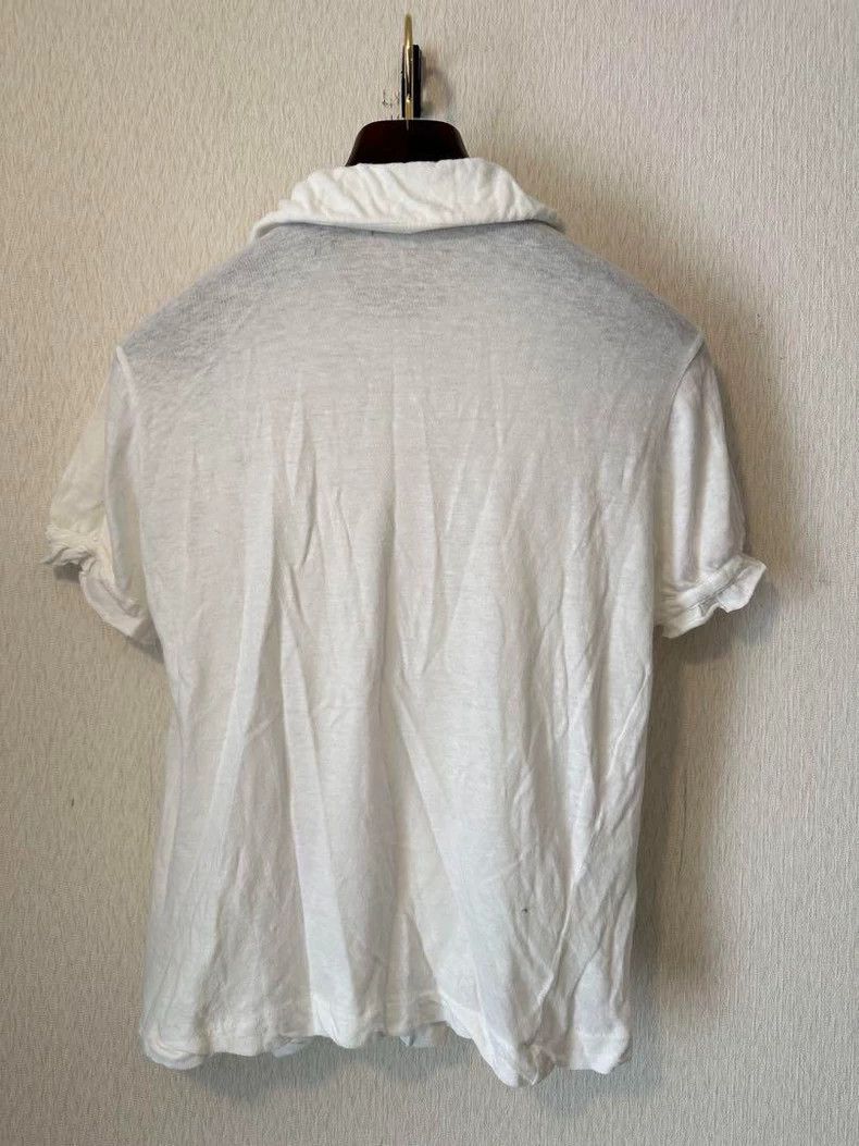 Comme des Garcons Comme Des Garcons Ruffled Round Neck Short Sleeve Top Size S / US 4 / IT 40 - 5 Thumbnail