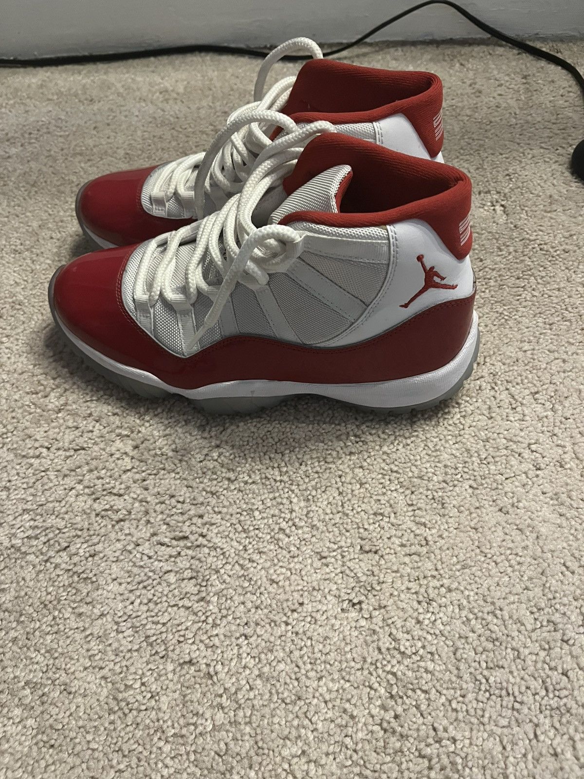 Jordan Brand Cherry Red Jordan 11s Size US 8 / EU 41 - 2 Thumbnail