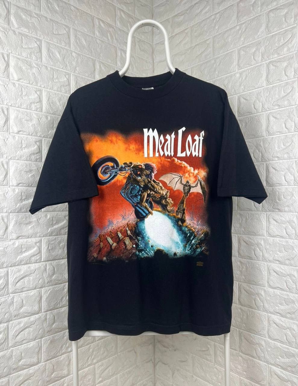 Band Tees × Vintage Vintage 1996 Meatloaf Tour Tee Metal Rock Size US L / EU 52-54 / 3 - 1 Thumbnail