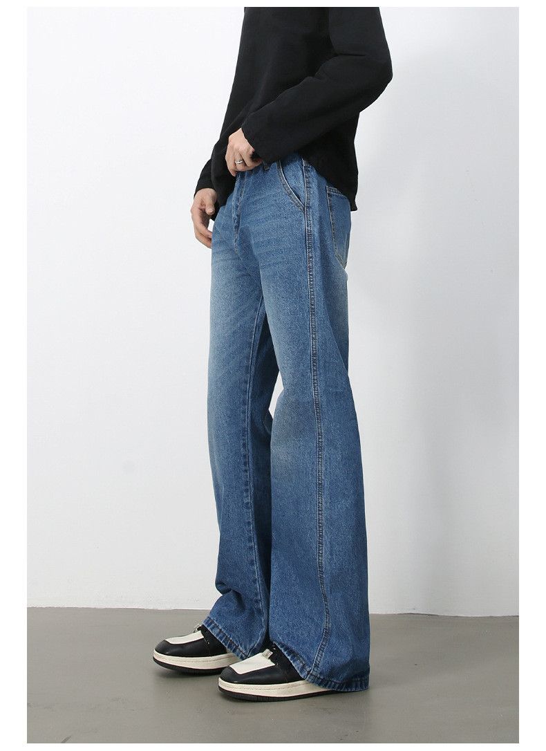 Japanese Brand American retro washed flared jeans for men Size US 32 / EU 48 - 4 Thumbnail