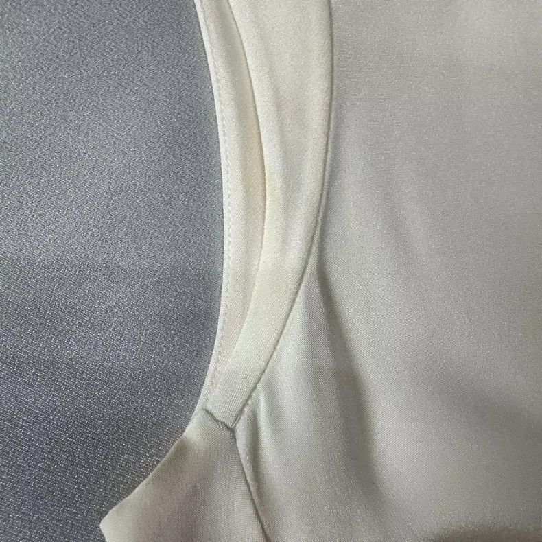 Loro Piana LORO PIANA Silk sleeveless blouse Size XS / US 0-2 / IT 36-38 - 3 Thumbnail