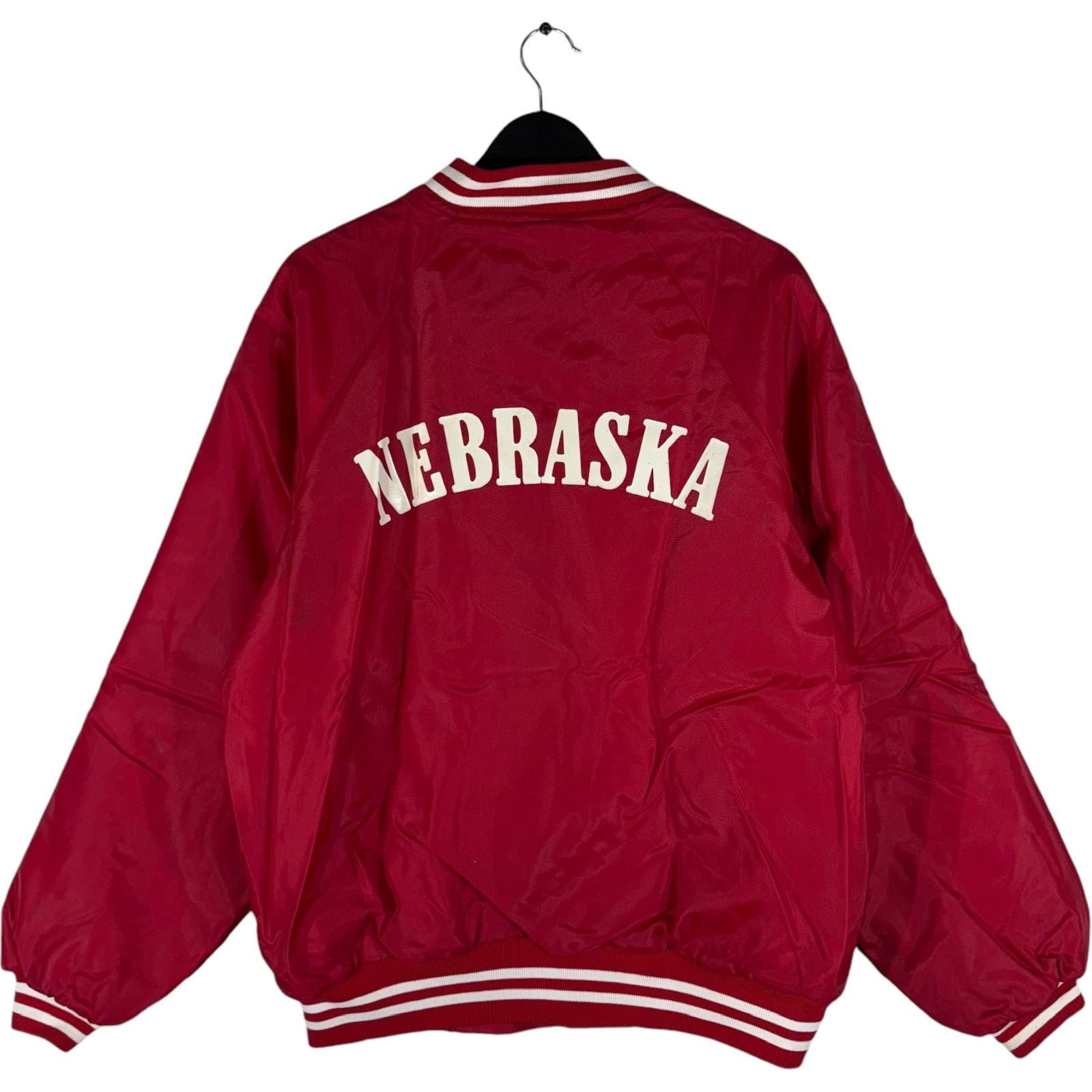 Vintage Vintage Nebraska Cornhuskers Varsity Jacket Size US XL / EU 56 / 4 - 5 Thumbnail