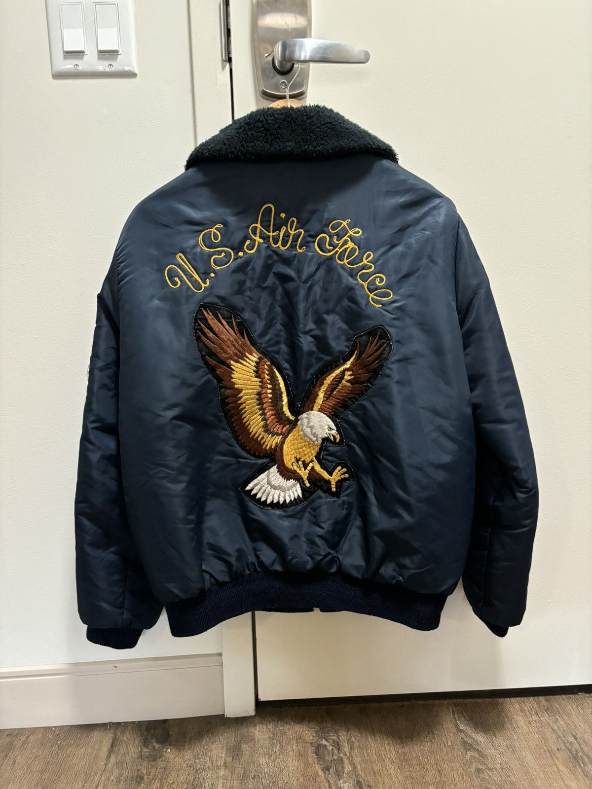 Vintage Vintage G-1 US Air Force Flight Bomber Jacket Size US M / EU 48-50 / 2 - 4 Thumbnail