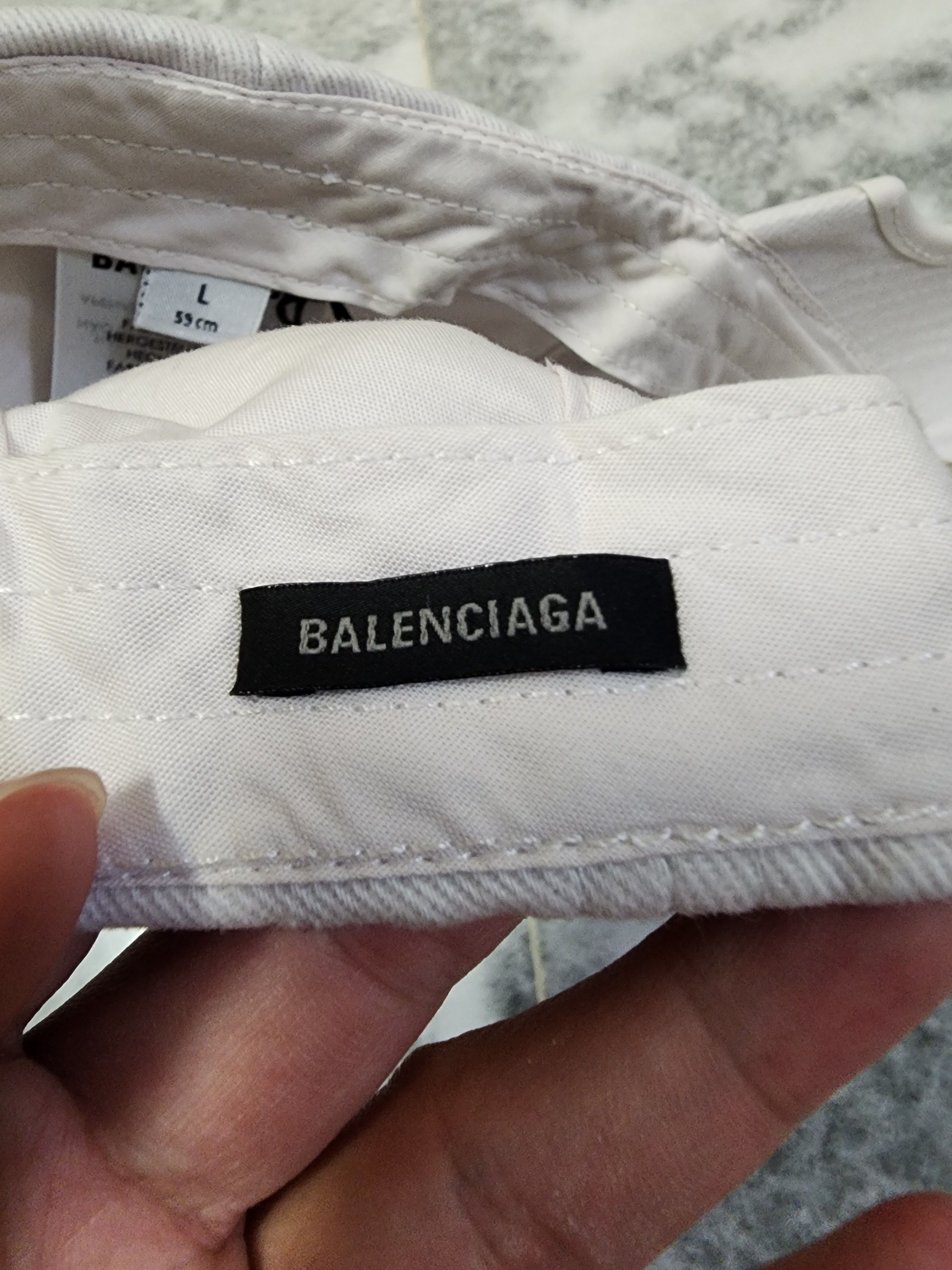 Balenciaga Gaffer Logo Cap Size ONE SIZE - 10 Thumbnail