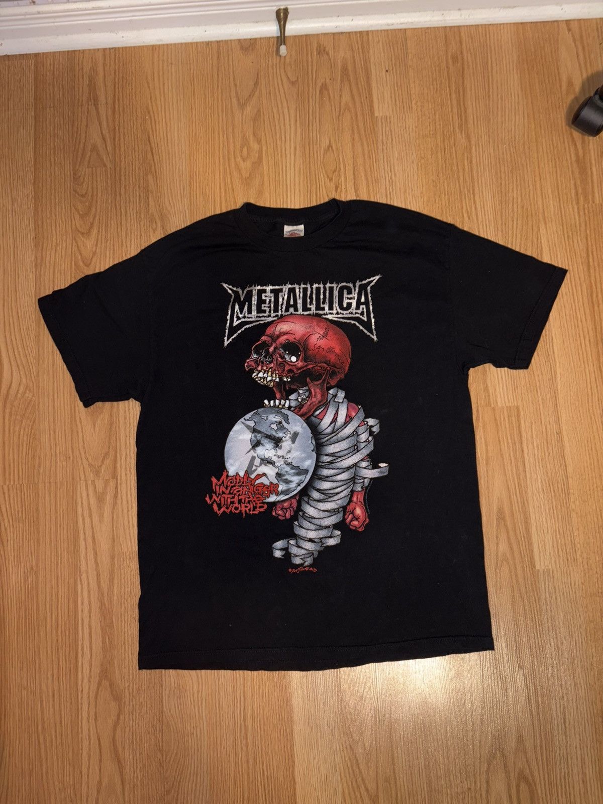 Metallica Vintage 2004 Metallica Madly In Anger Concert Tour Size US L / EU 52-54 / 3 - 1 Thumbnail