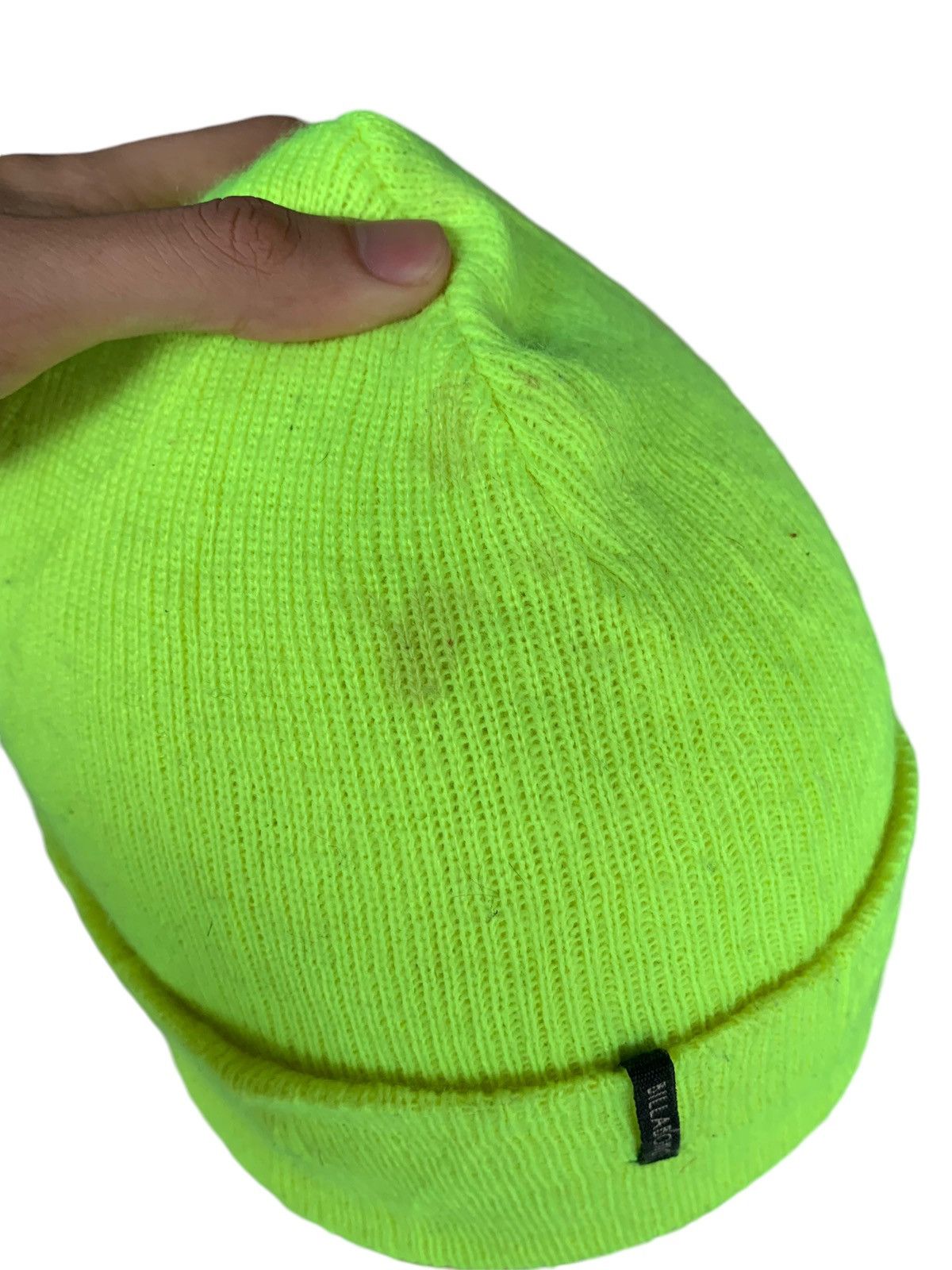 Billabong × Japanese Brand Billabong Streetwear Beanie hats with small stains Size ONE SIZE - 11 Thumbnail