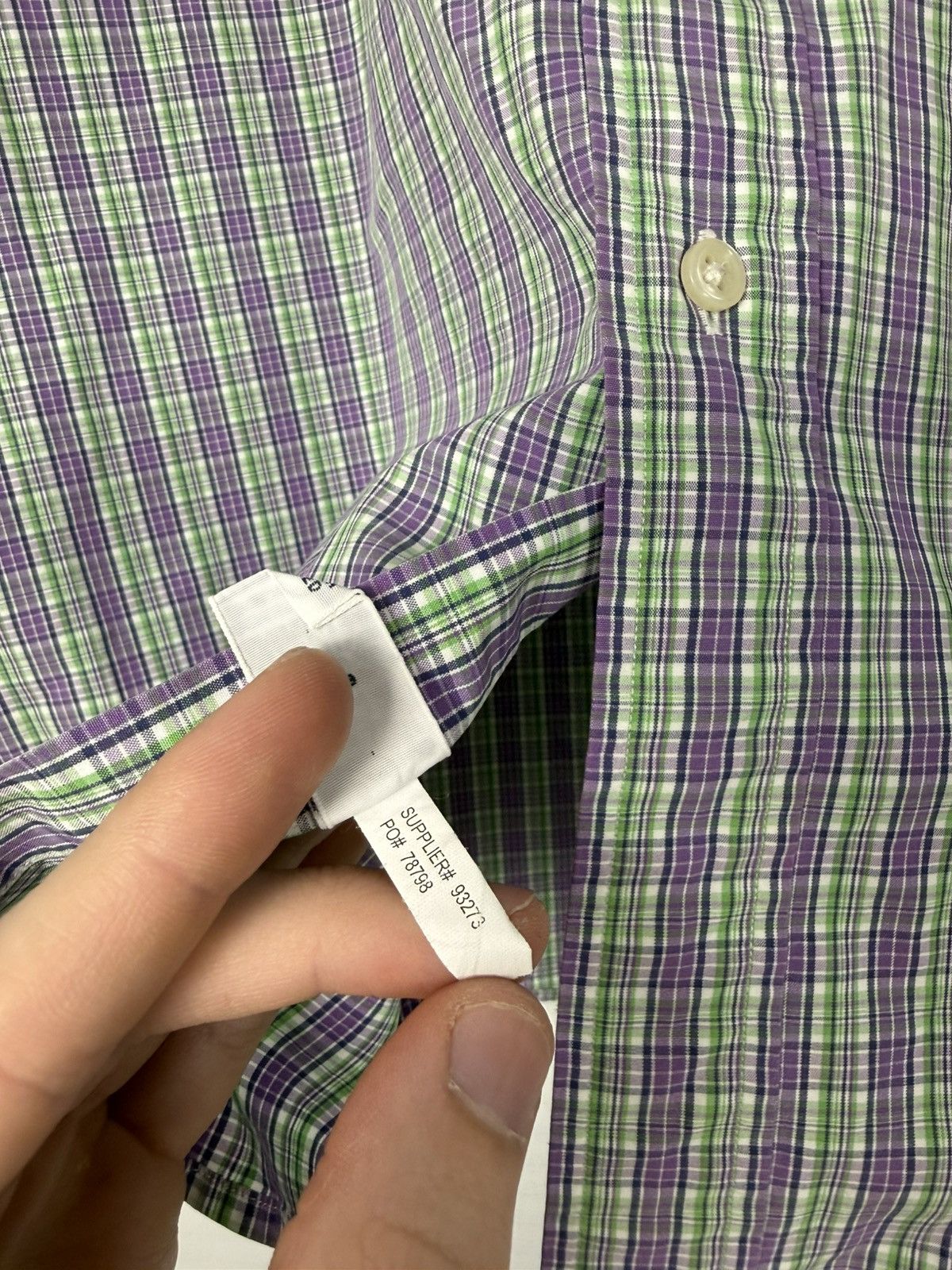 Polo Ralph Lauren Polo Ralph Lauren Vintage Shirt Size US XL / EU 56 / 4 - 6 Thumbnail