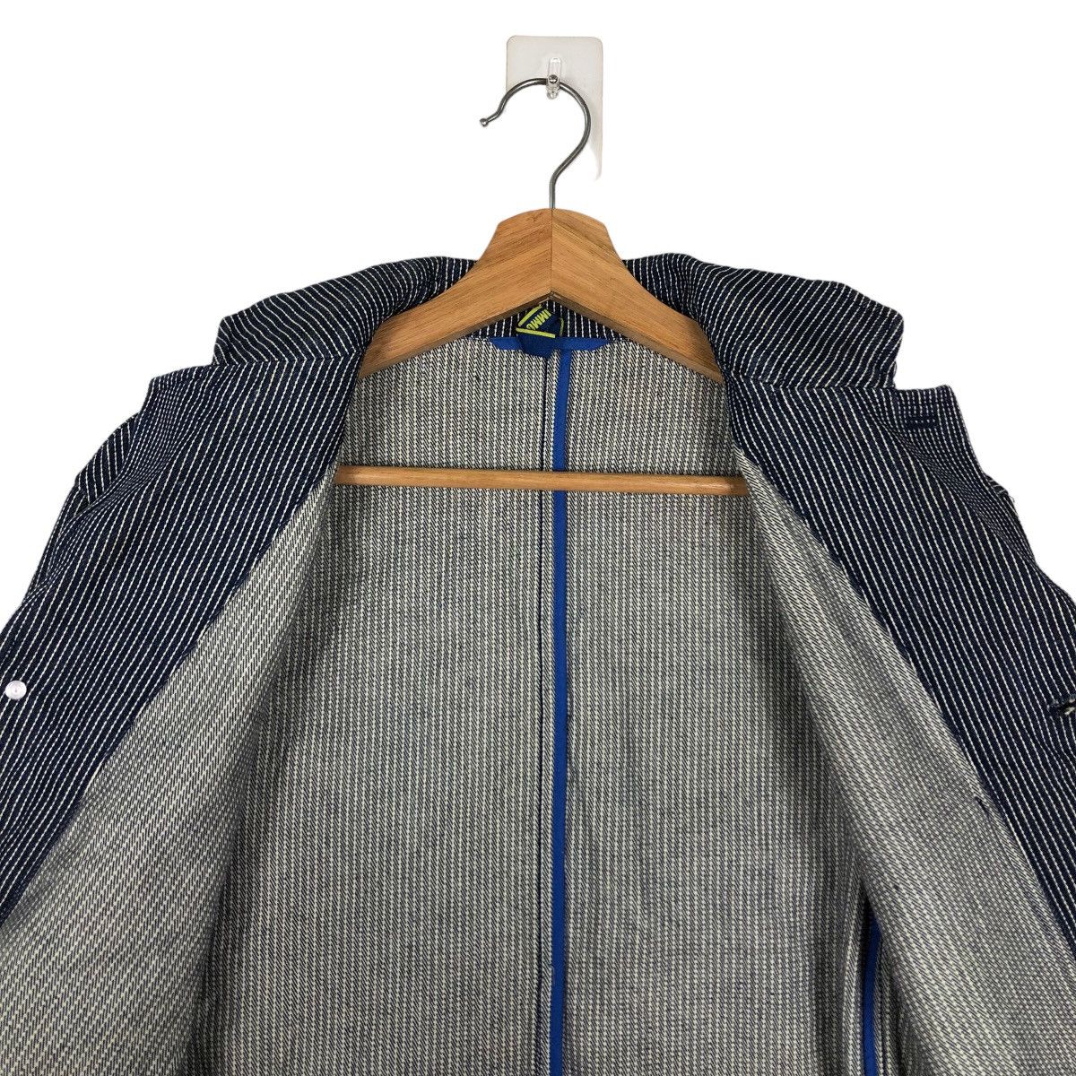 Japanese Brand 🔥90’s HIKORY CHORE WORK JACKET EURO IMMORTAL KAPITAL JAPAN Size US M / EU 48-50 / 2 - 11 Thumbnail