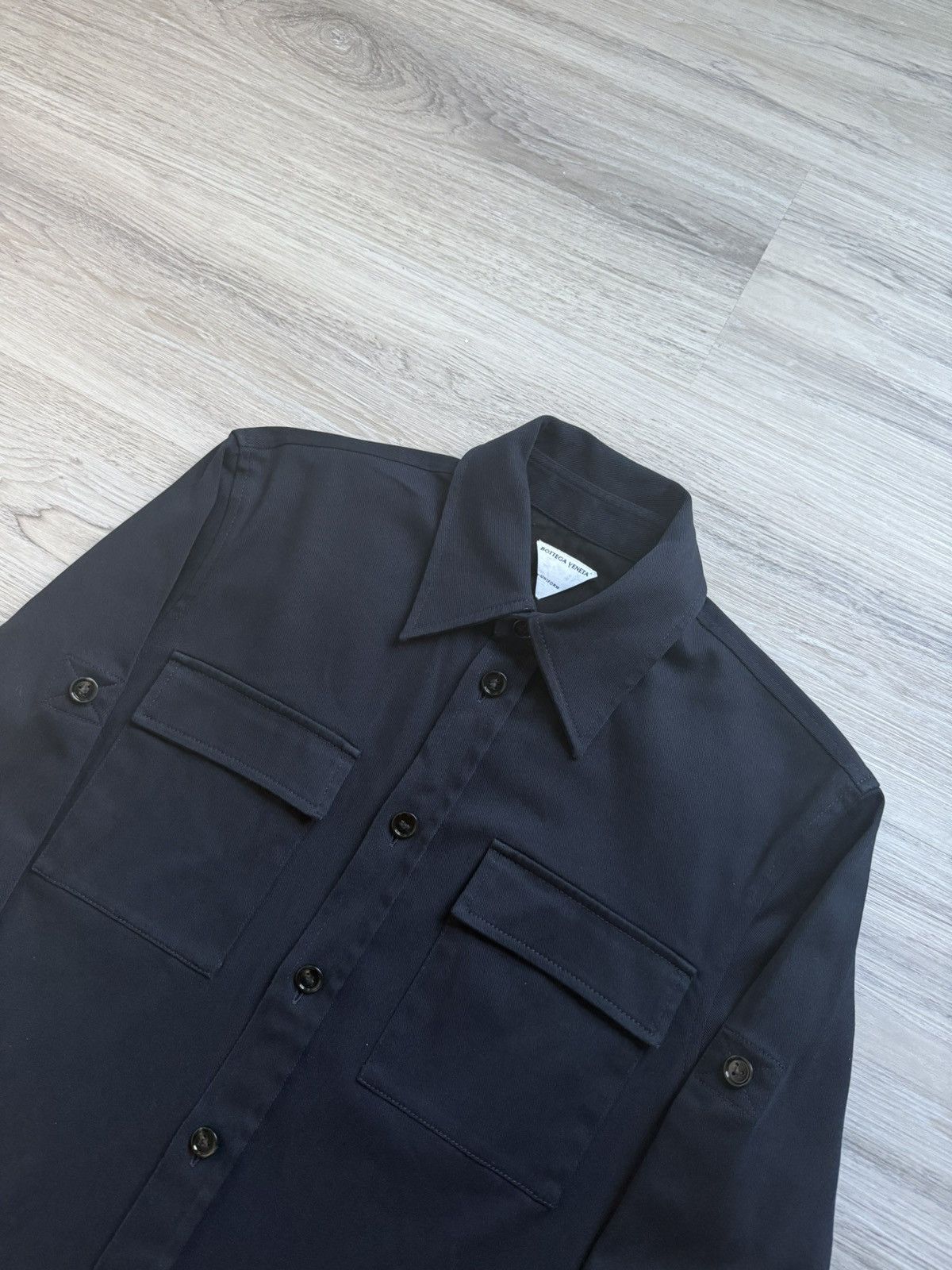 Bottega Veneta Bottega Veneta Canvas Uniform Shirt Size XS / US 0-2 / IT 36-38 - 2 Thumbnail