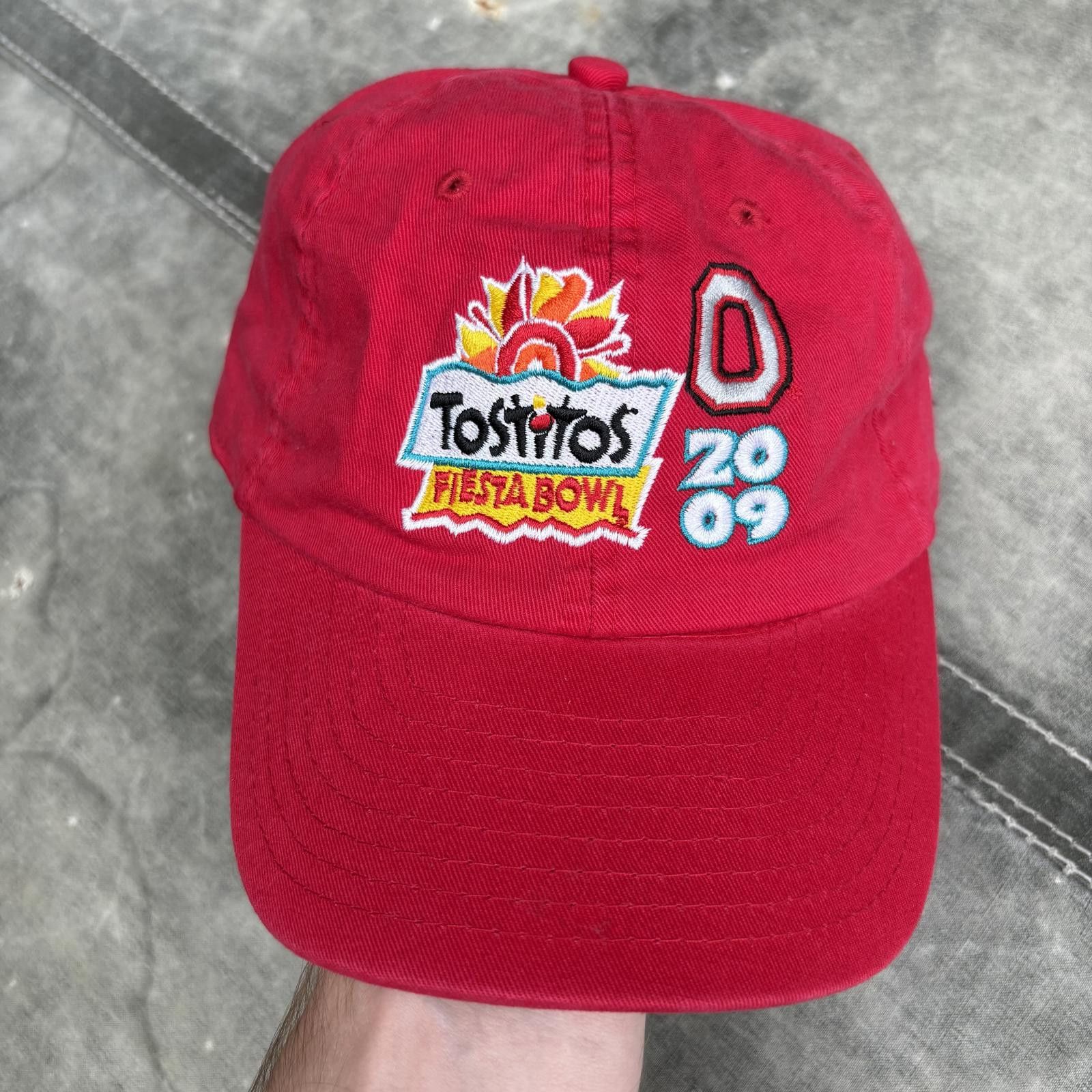 New Era Vintage Y2K Deadstock Ohio State Tostitos Fiesta Bowl Hat Size ONE SIZE - 1 Thumbnail