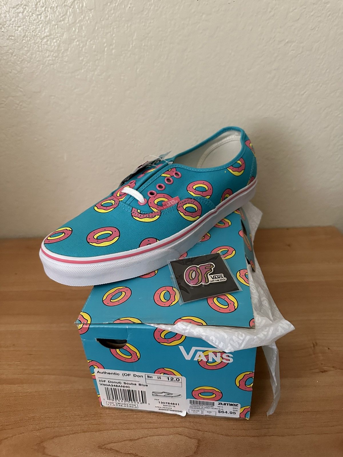 Odd Future Vans Odd Future Donut Vans Authentic Grailed