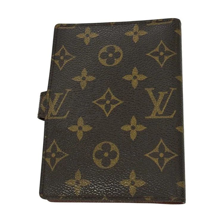 Louis Vuitton Louis Vuitton Small Ring Agenda Cover Brown Size ONE SIZE - 2 Thumbnail