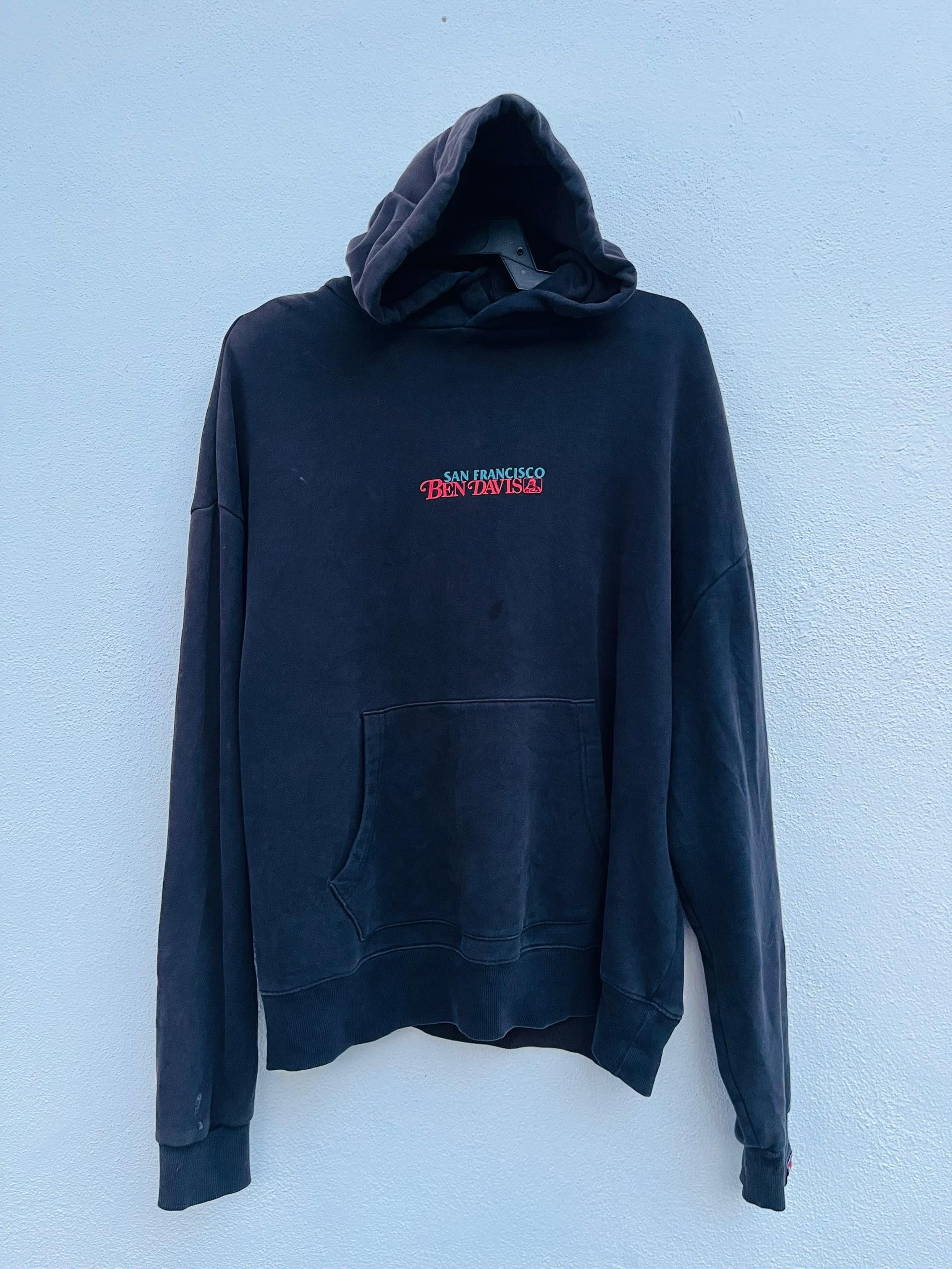 Ben Davis × Japanese Brand Vintage Ben Davis Hip Hop Fashion Style Hoodie Size US L / EU 52-54 / 3 - 2 Thumbnail