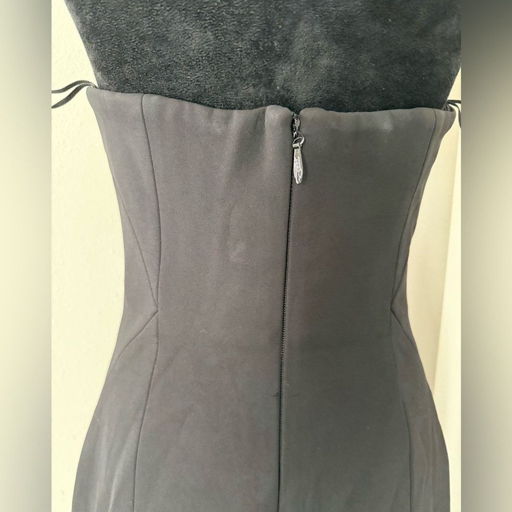 Rachel Gilbert Rachel Gilbert Atticus gown 6 Black Rhinestone Gown Size M / US 6-8 / IT 42-44 - 7 Thumbnail