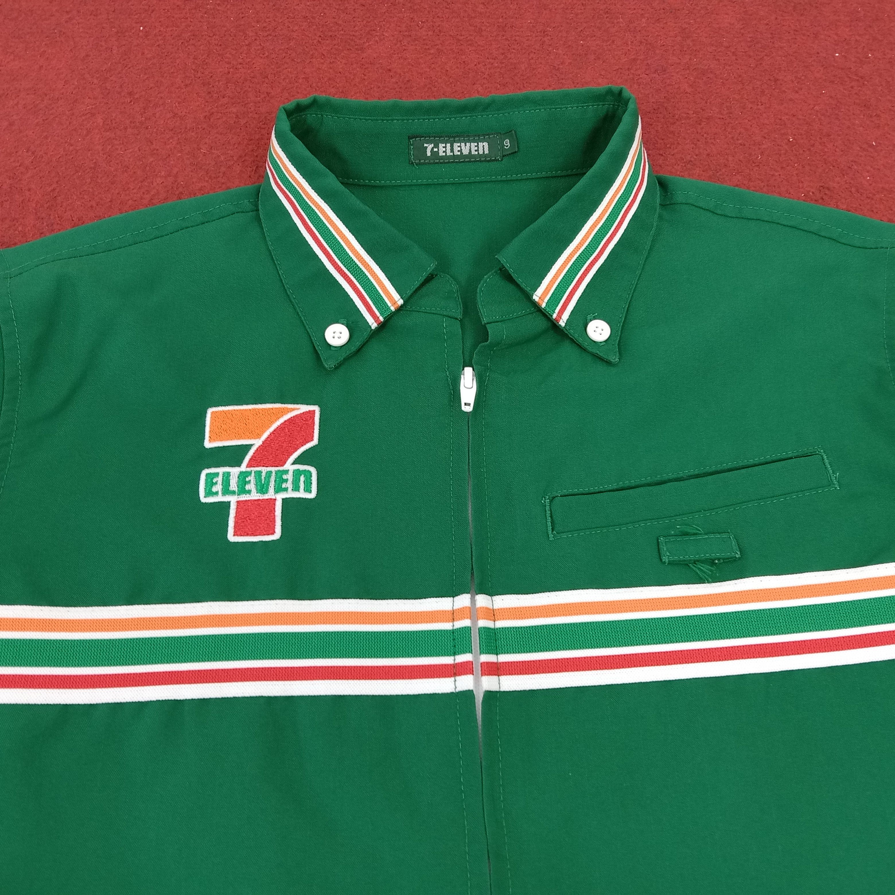 Japanese Brand × Vintage 7 Eleven Japanese Workers Uniform Jacket Size US S / EU 44-46 / 1 - 2 Thumbnail