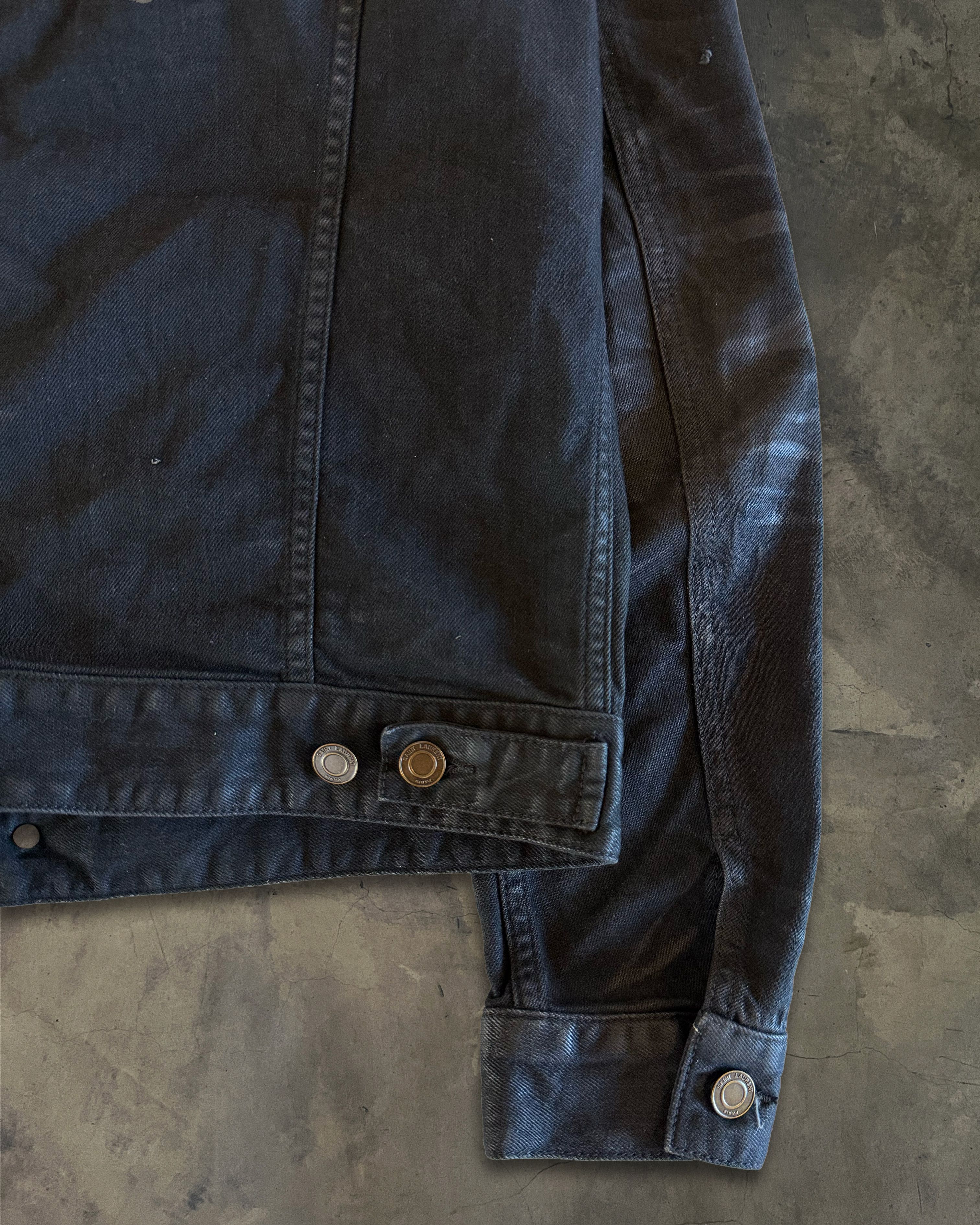 Saint Laurent Paris SAINT LAURENT 2019 DENIM TRUCKER JACKET Size US S / EU 44-46 / 1 - 7 Thumbnail