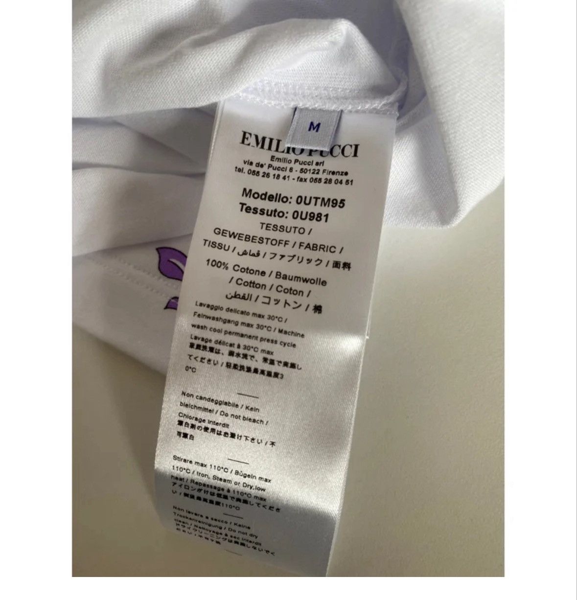 Emilio Pucci Koché X emilio Pucci long sleeve t shirt Size M / US 6-8 / IT 42-44 - 3 Thumbnail