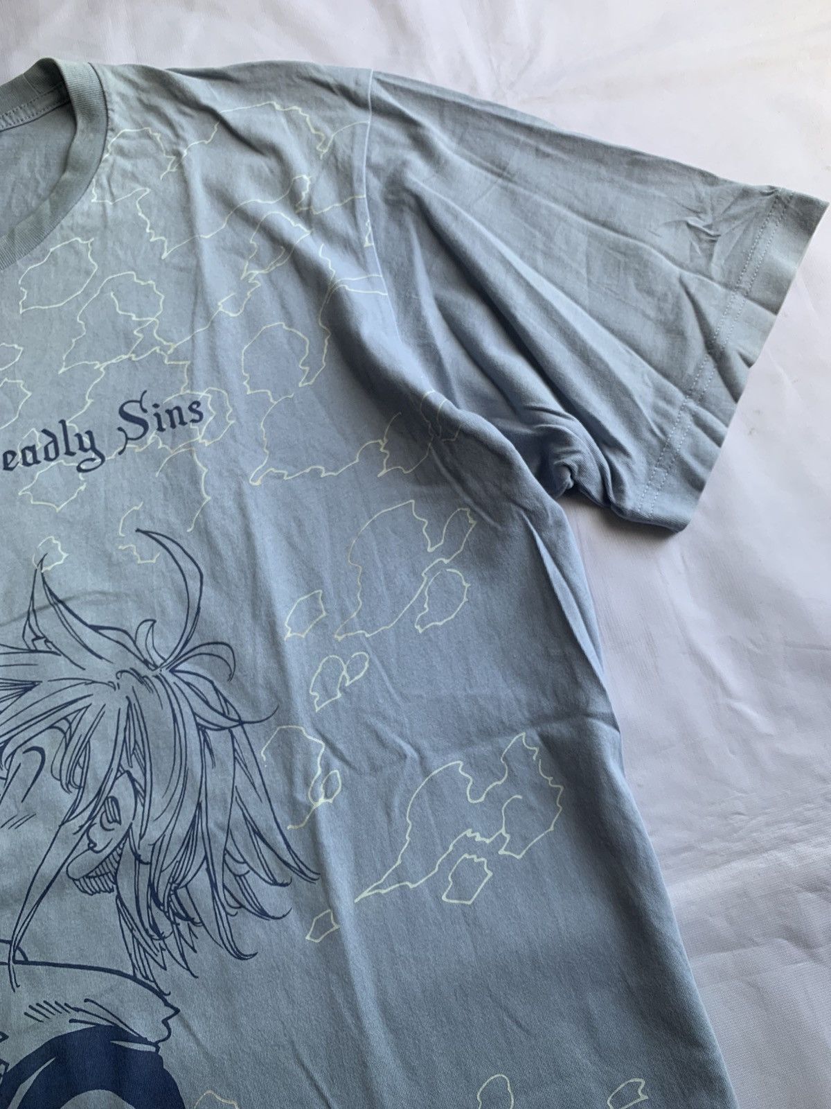 Japanese Brand Japanese AOP Seven Deadly Sins Anime shirt Size US XL / EU 56 / 4 - 5 Thumbnail