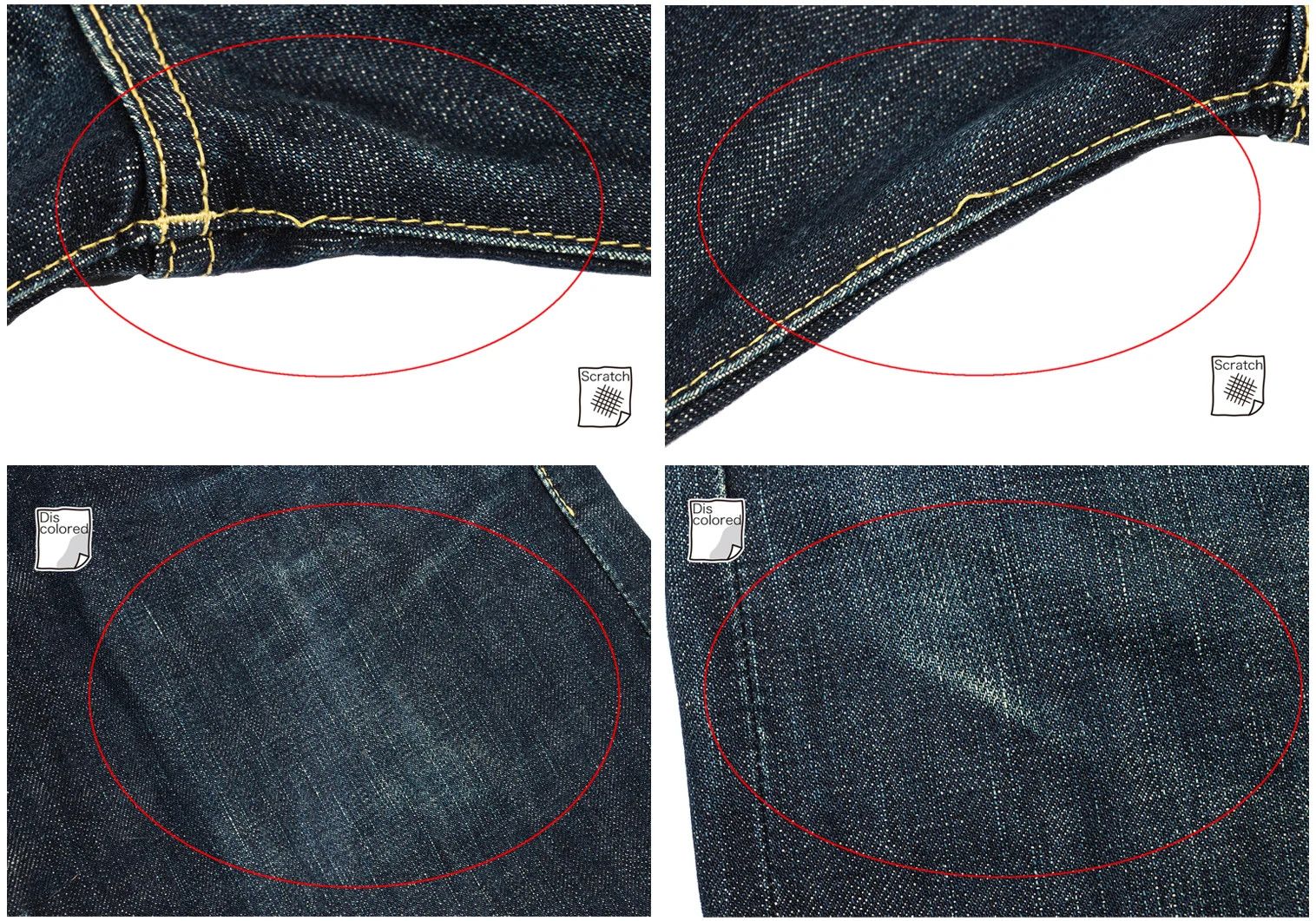 Ganryu Indigo Leather Patch Straight Denim Pants Size S Size US 30 / EU 46 - 3 Thumbnail