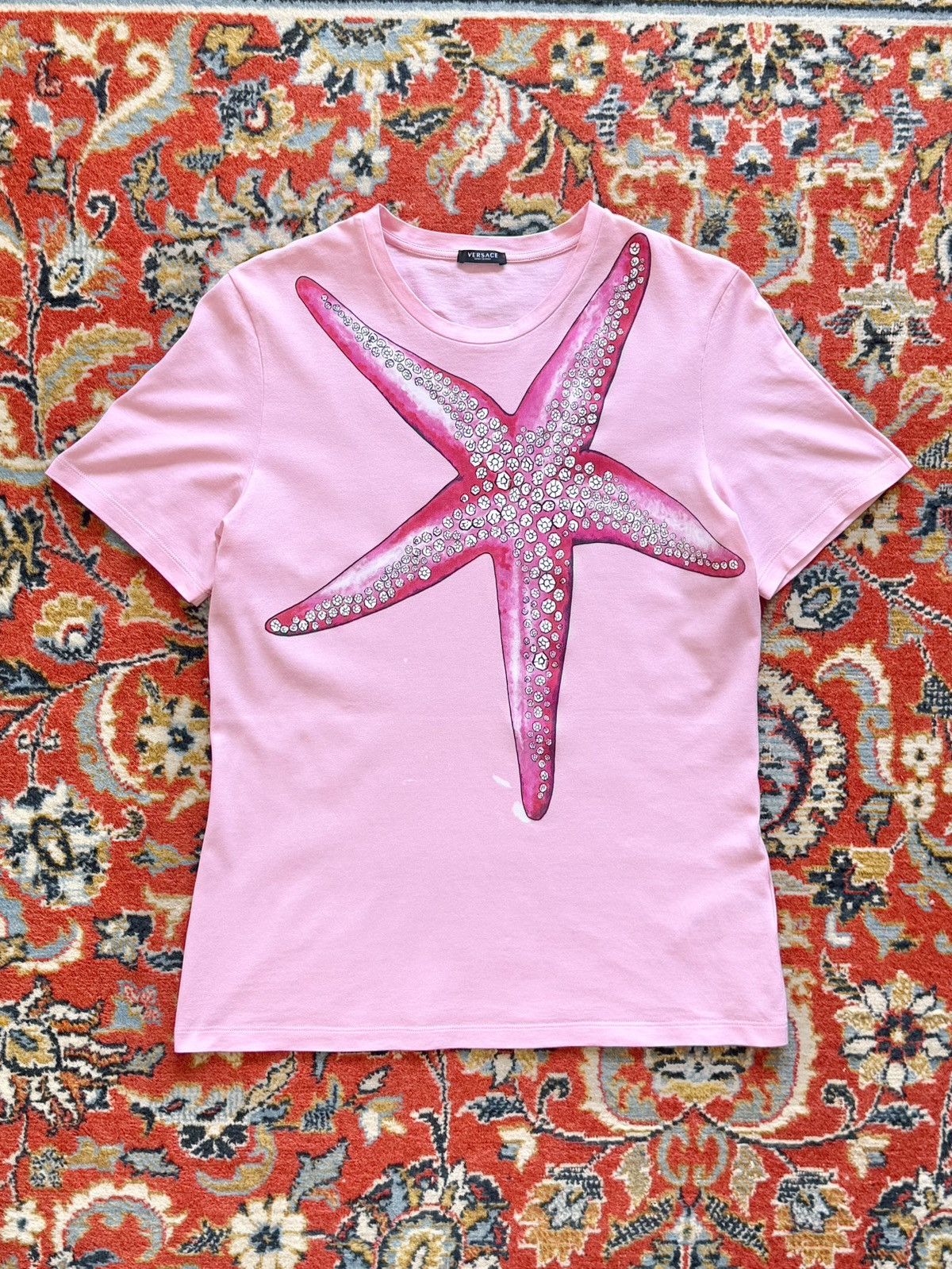 Versace Versace Starfish Big Logo Print T-shirt Size US M / EU 48-50 / 2 - 5 Thumbnail