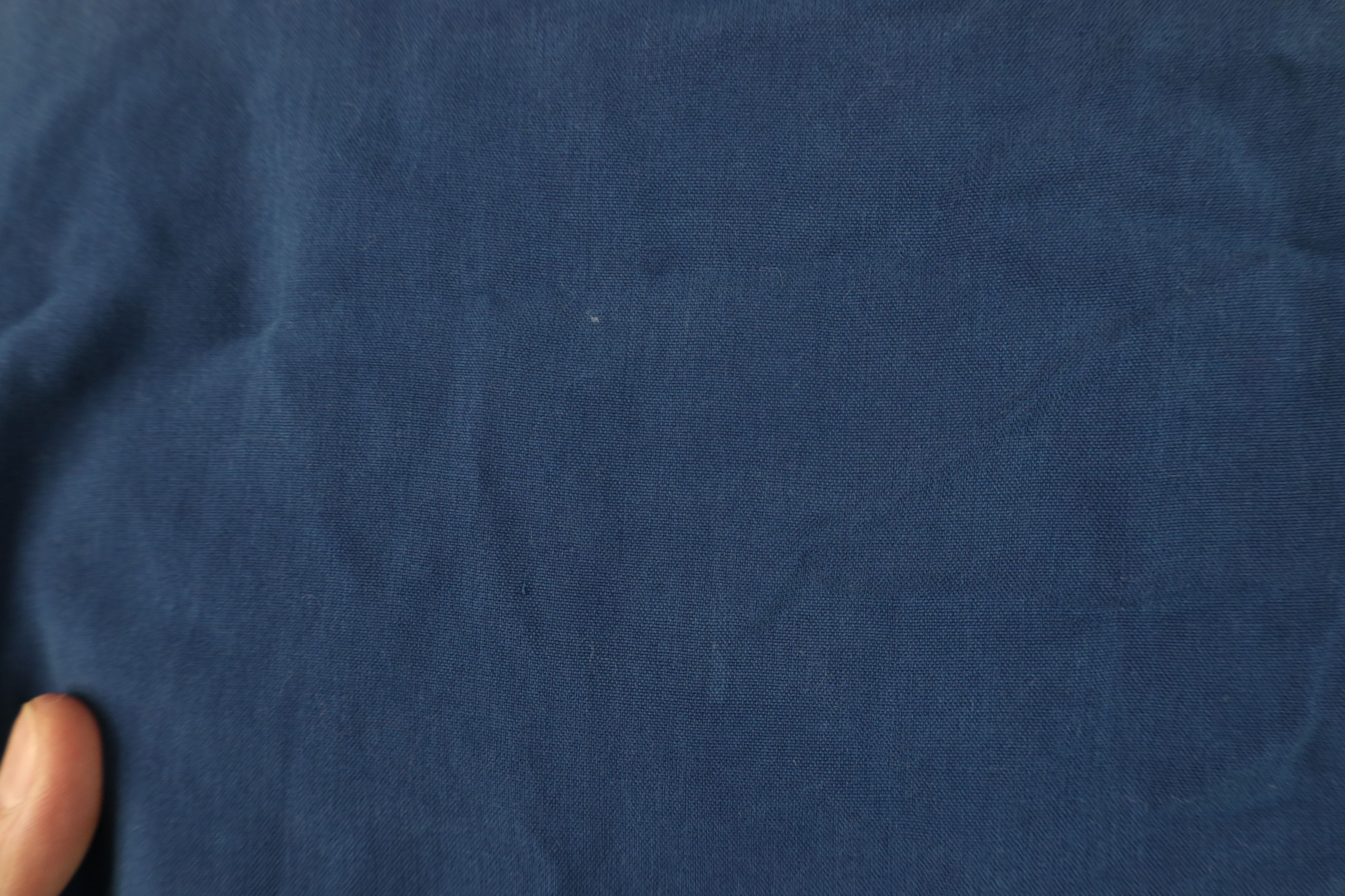 Vintage Vintage 90s Streetwear Oversized Silk Button Shirt Blue Size M / US 6-8 / IT 42-44 - 10 Thumbnail